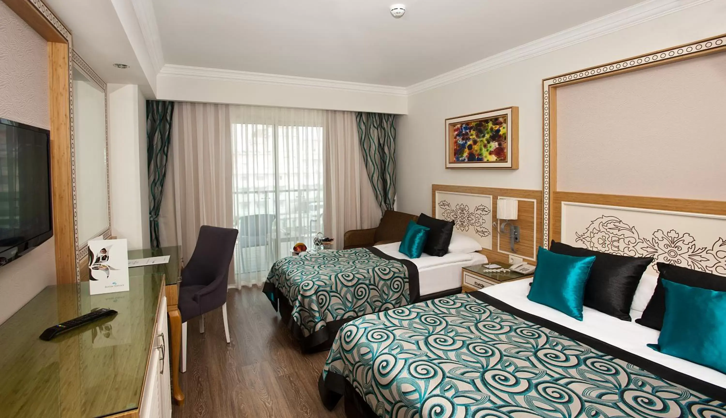 Standard Triple Room with Side Sea View in Crystal Waterworld Resort & Spa - Ultimate All Inclusive