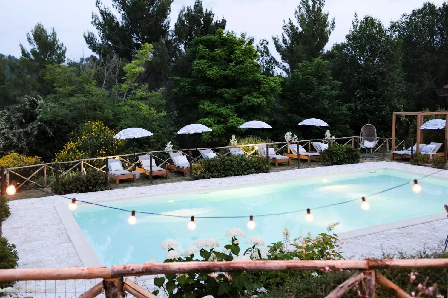 Swimming pool in Borgo Castello Panicaglia