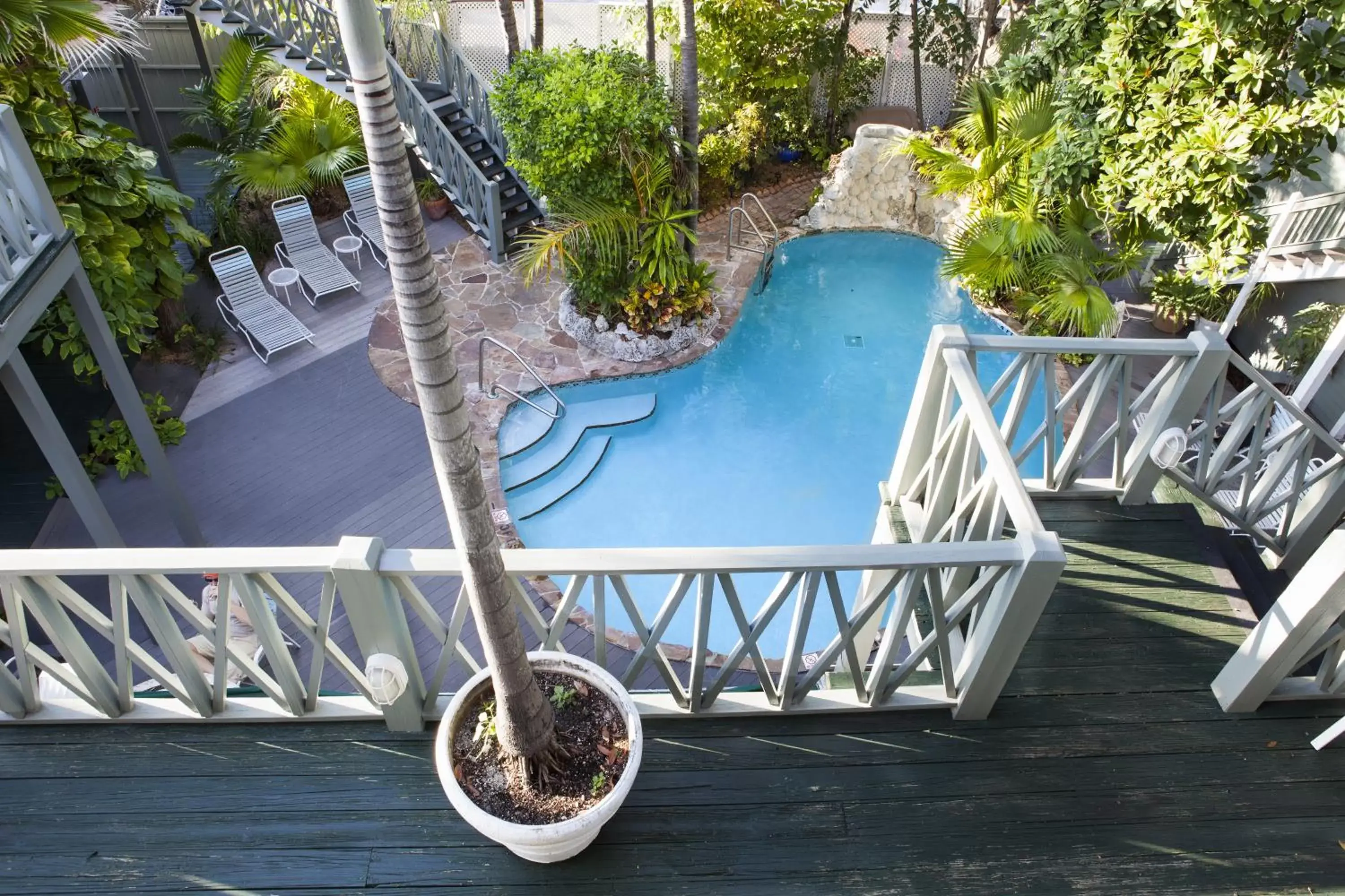 Facade/entrance, Pool View in The Cabana Inn Key West - Adult Exclusive