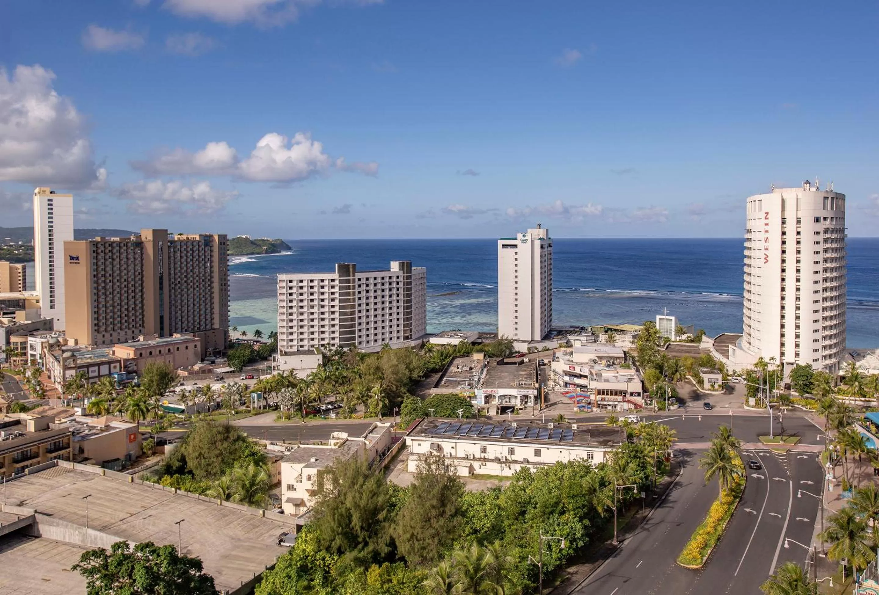 City view in The Bayview Hotel Guam