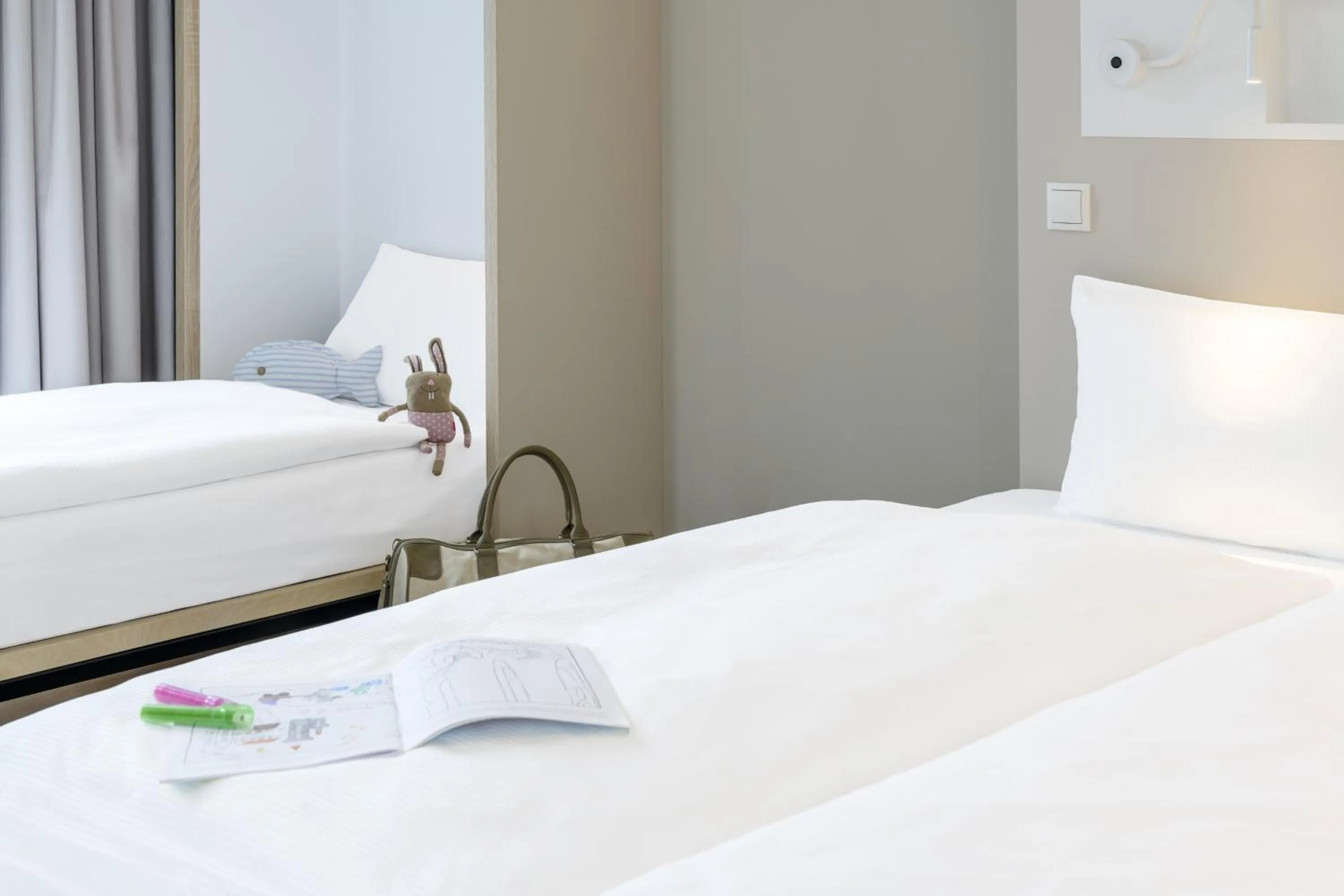 Bedroom, Bed in ibis budget Bremen City Center