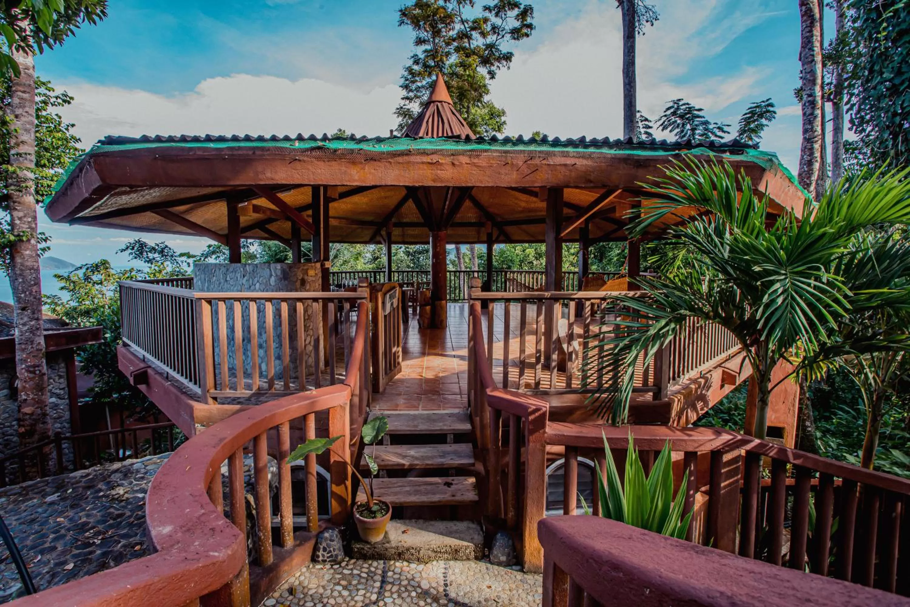 Balcony/Terrace in Atremaru Jungle Retreat