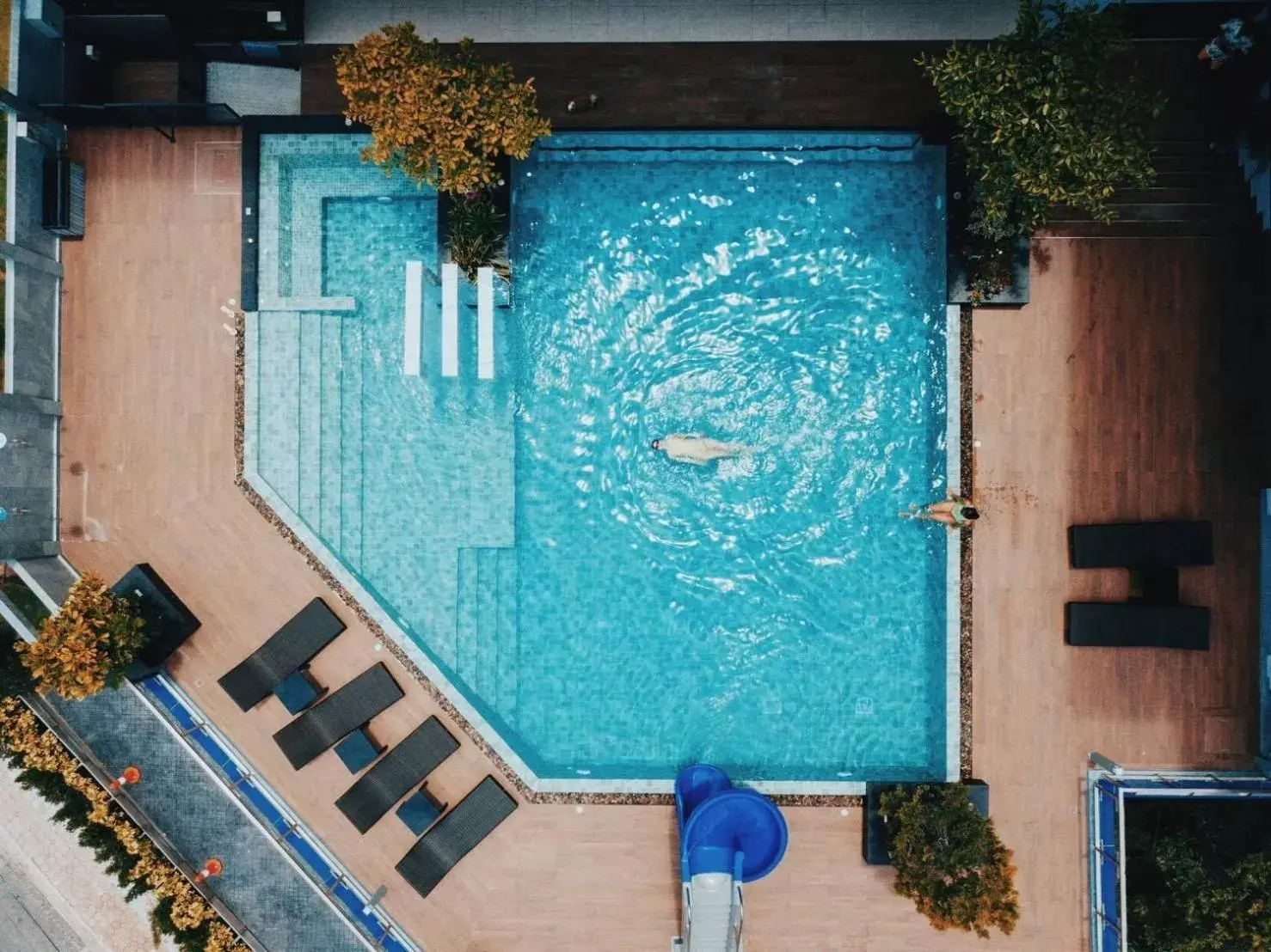 Swimming pool, Pool View in Lewit Hotel Pattaya, a member of Radisson Individuals