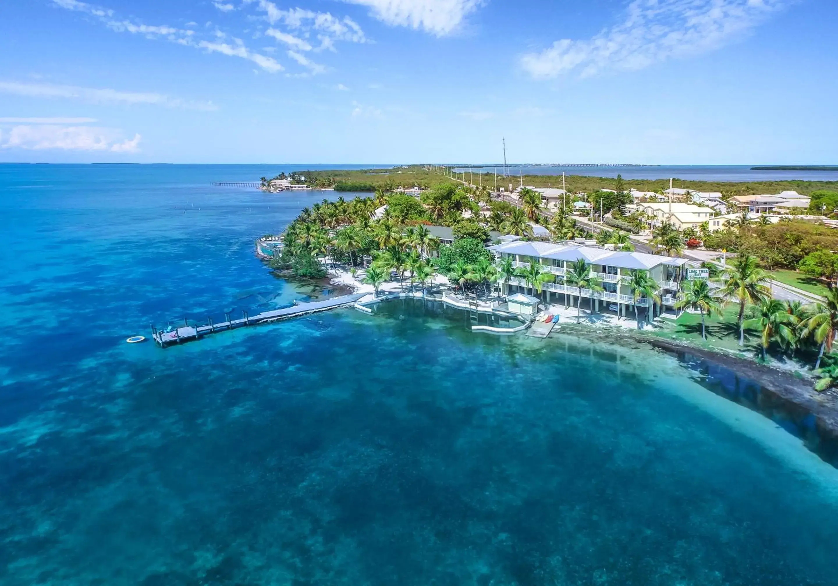 Bird's eye view, Bird's-eye View in Lime Tree Bay Resort