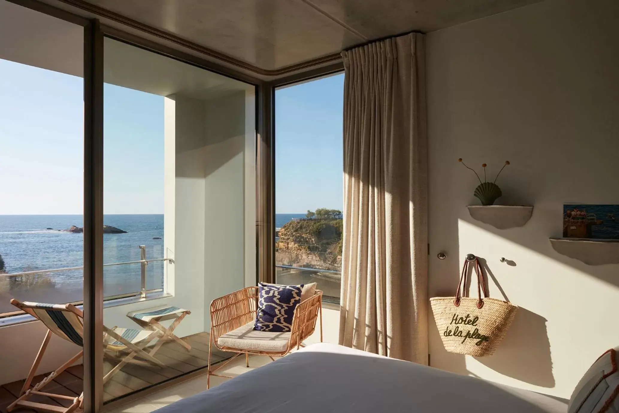 Balcony/Terrace in Hotel de La Plage - Nouvel Etablissement