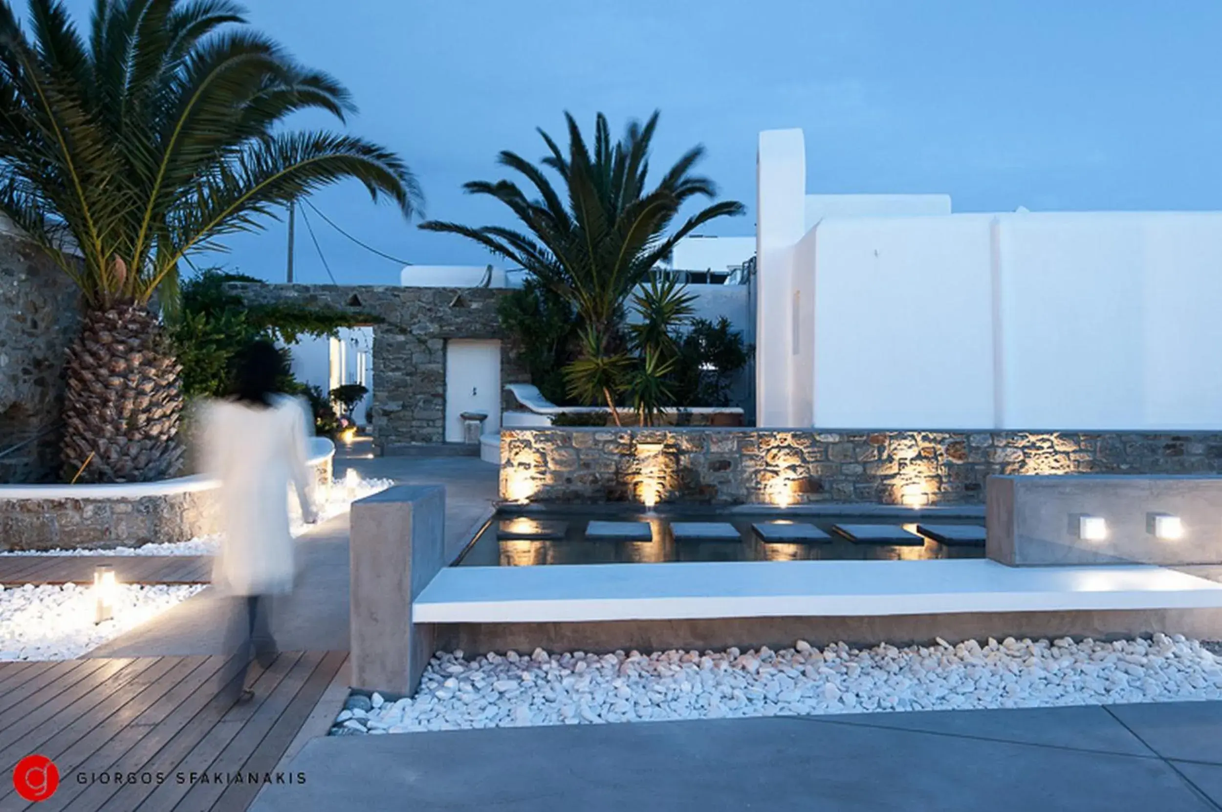 Facade/entrance, Swimming Pool in A Hotel Mykonos