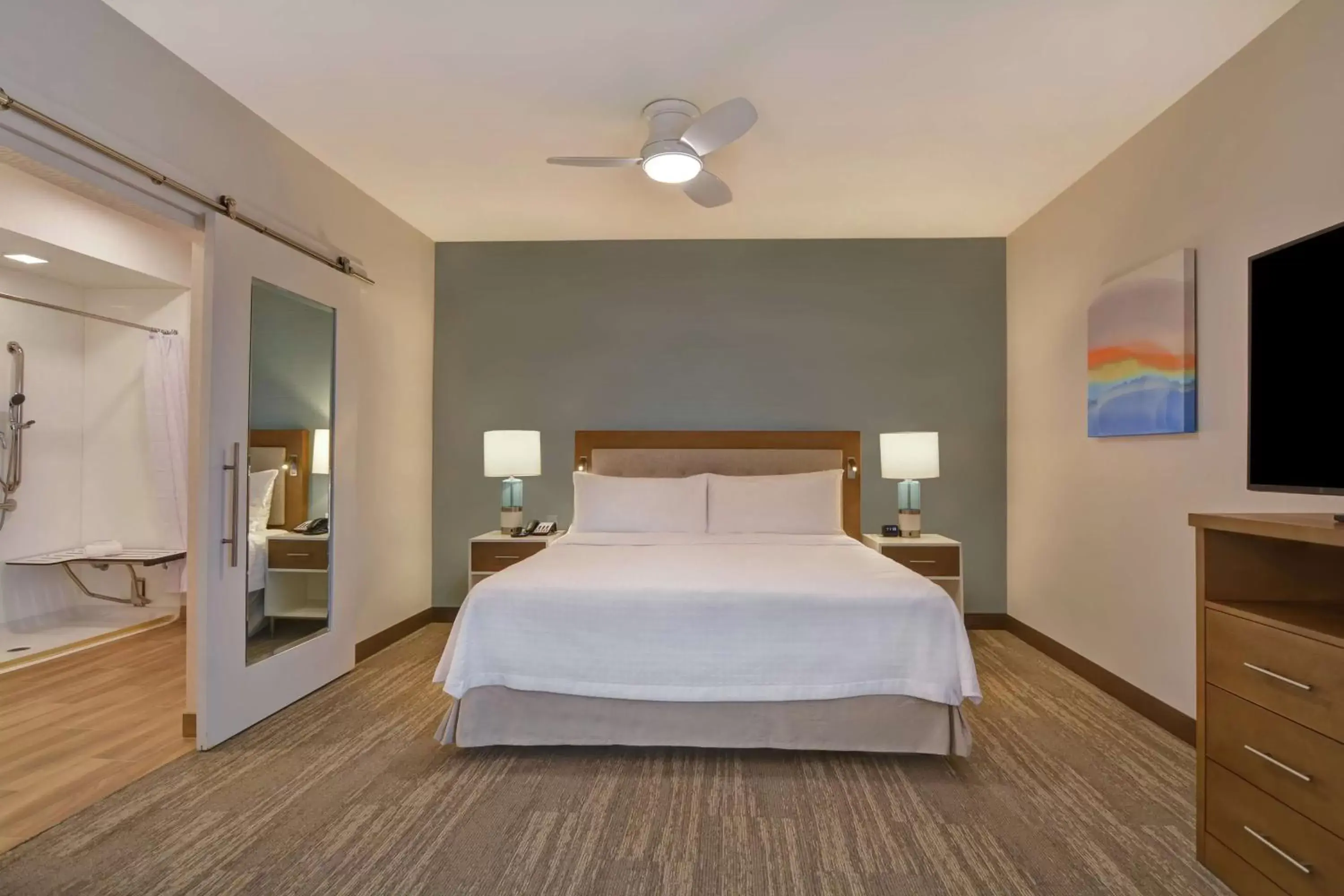 Bedroom, Bed in Homewood Suites By Hilton Chula Vista Eastlake