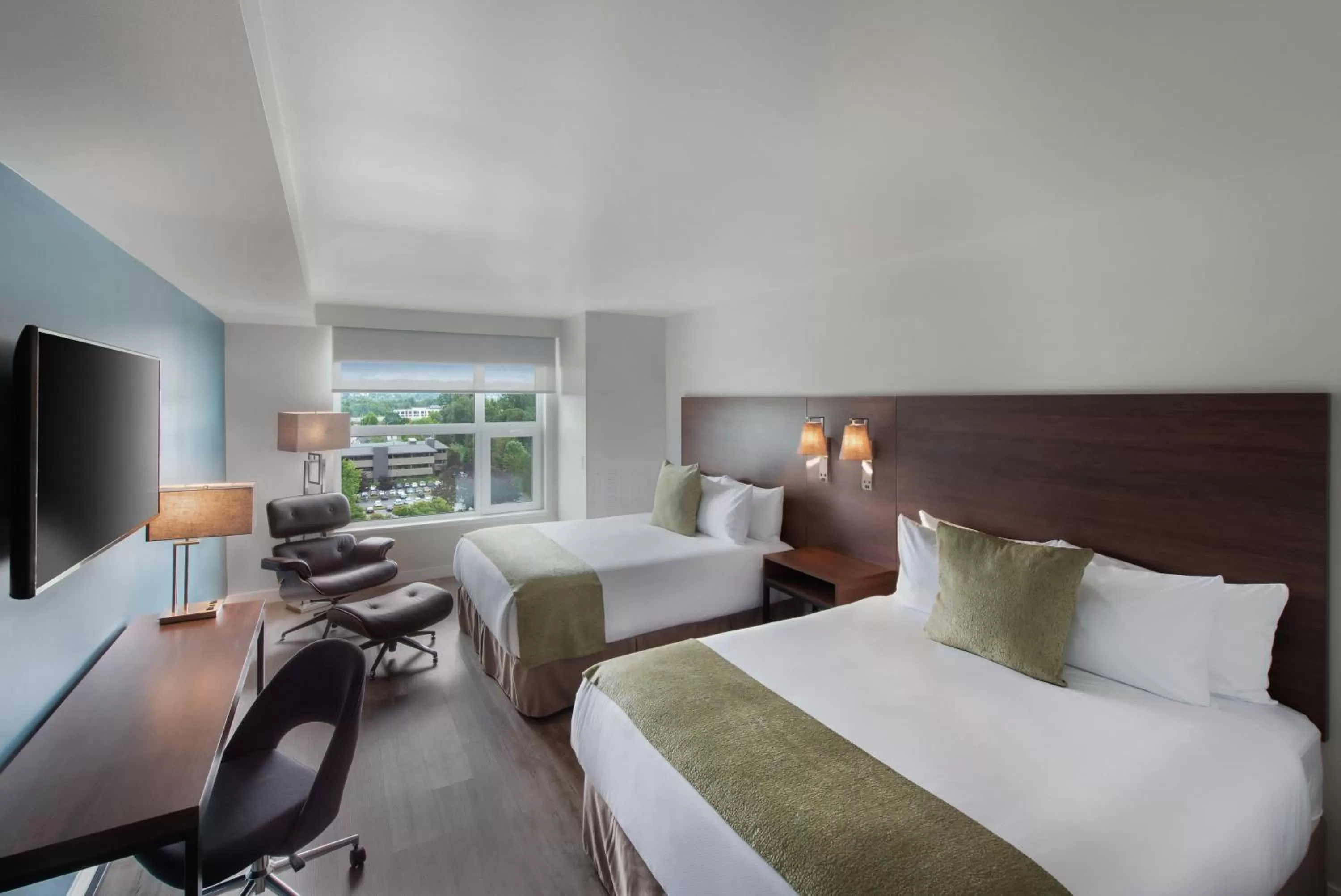 Bedroom, Bed in Hotel Interurban Seattle Airport SeaTac