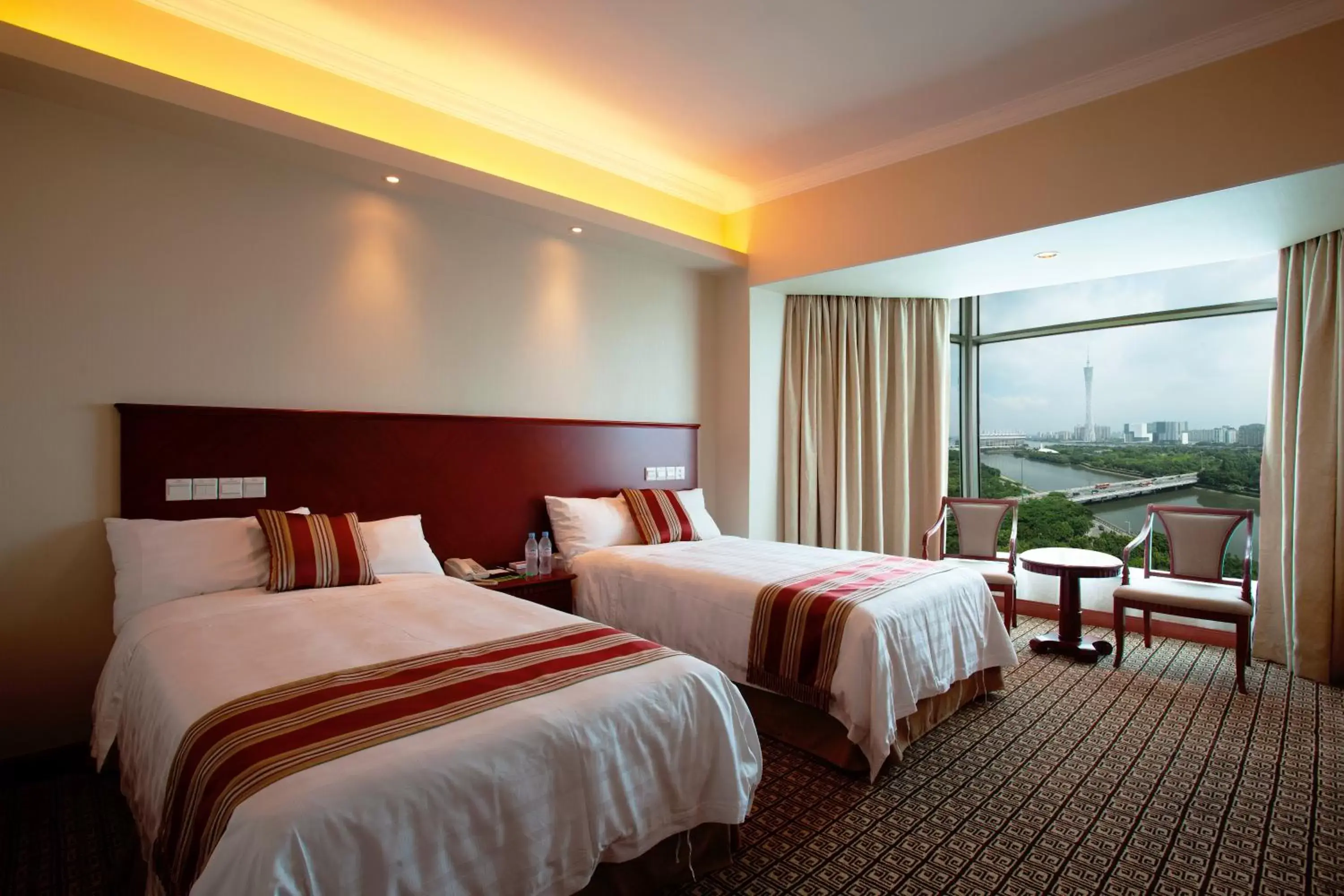 Bed in Ramada by Wyndham Pearl Guangzhou-Canton Fair Free Shuttle Bus