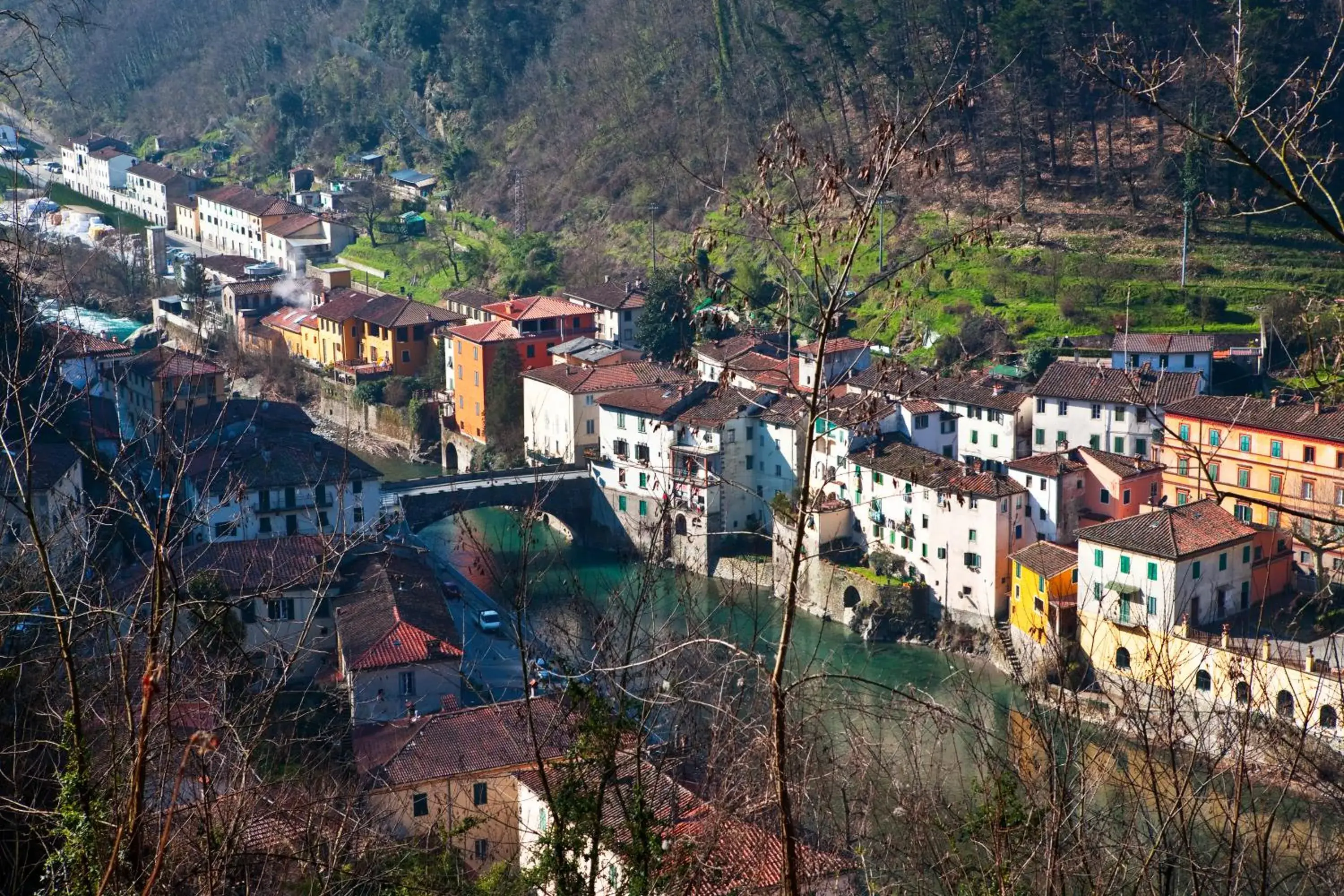 Area and facilities, Bird's-eye View in Hotel & Terme Bagni di Lucca