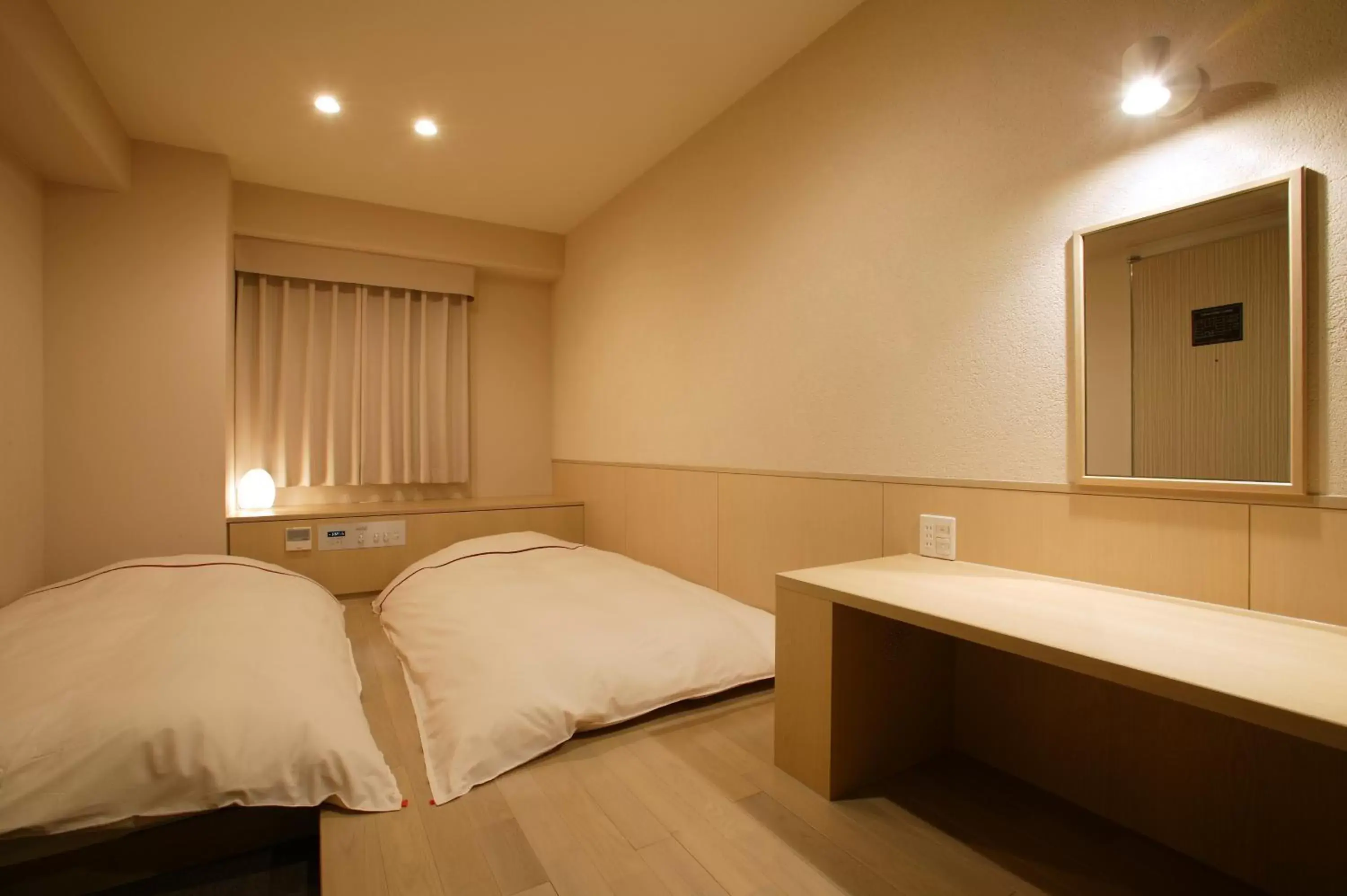 Photo of the whole room, Bed in Okayama View Hotel