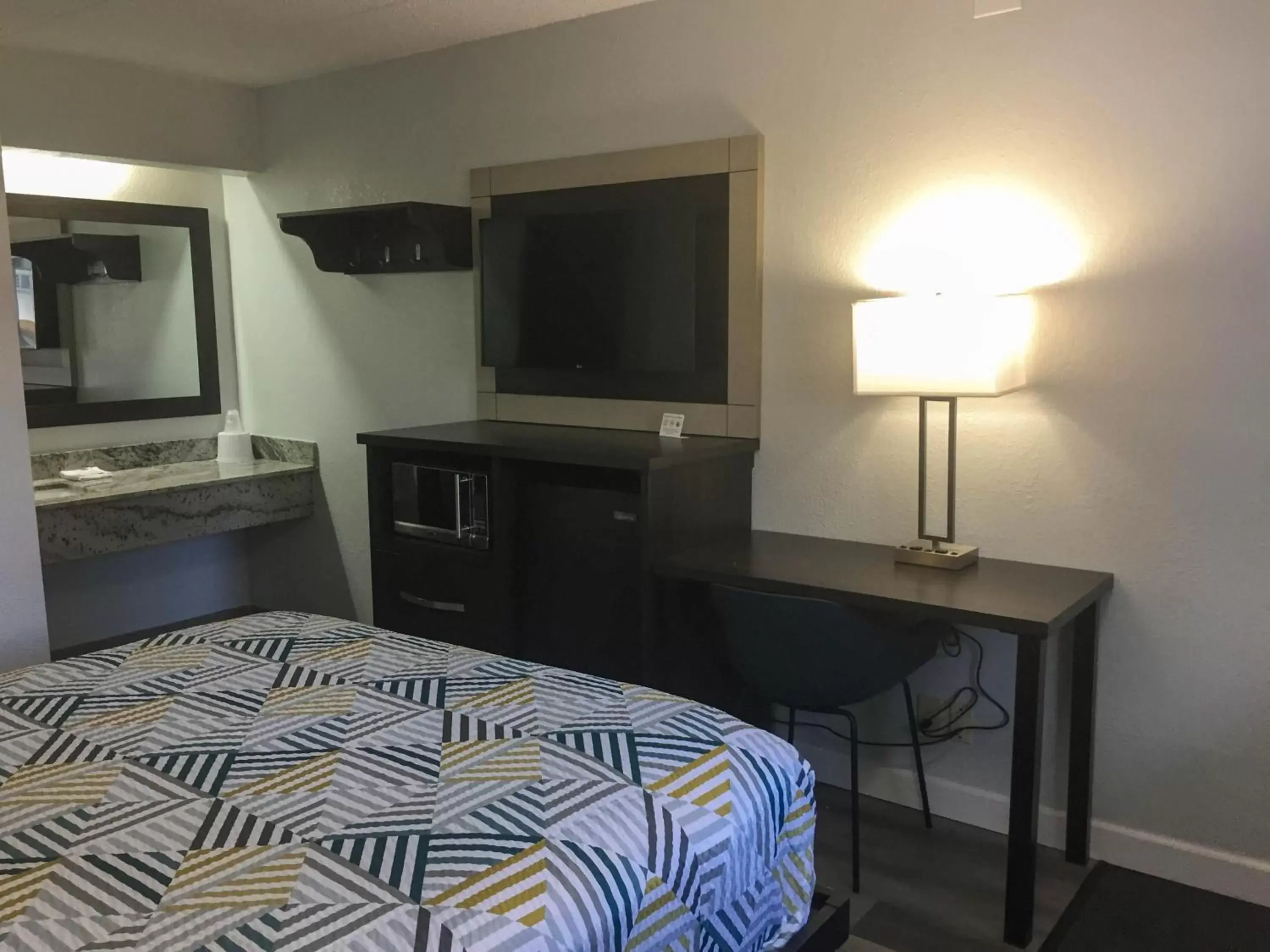 TV/Entertainment Center in Motel 6-Burnsville, MN