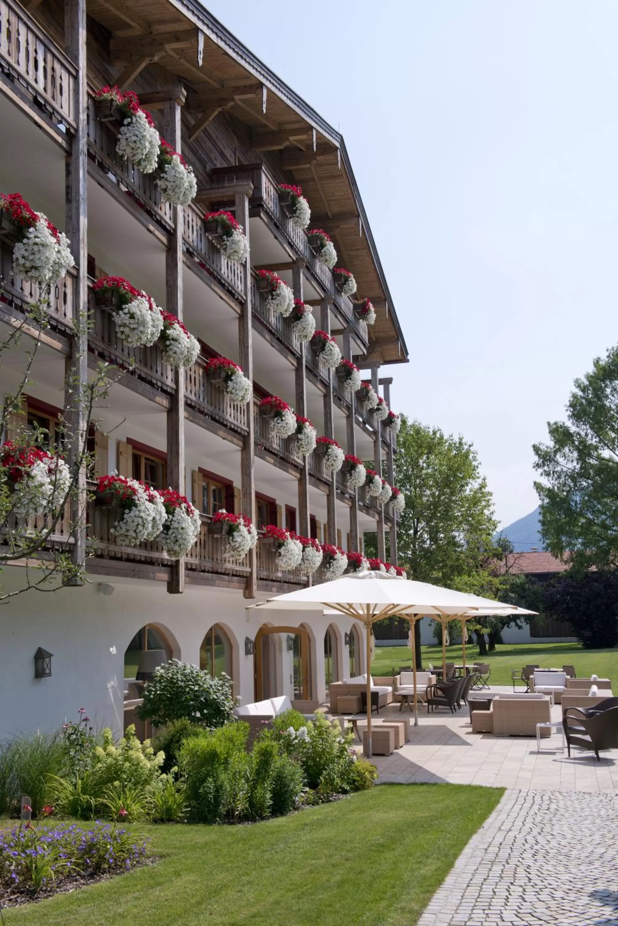 Property building in Das Achental Resort