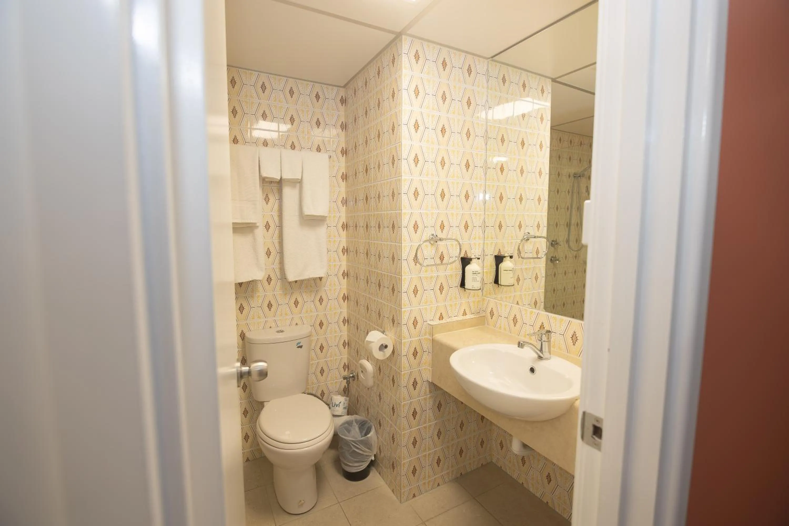 Bathroom in Dog Rock Motel