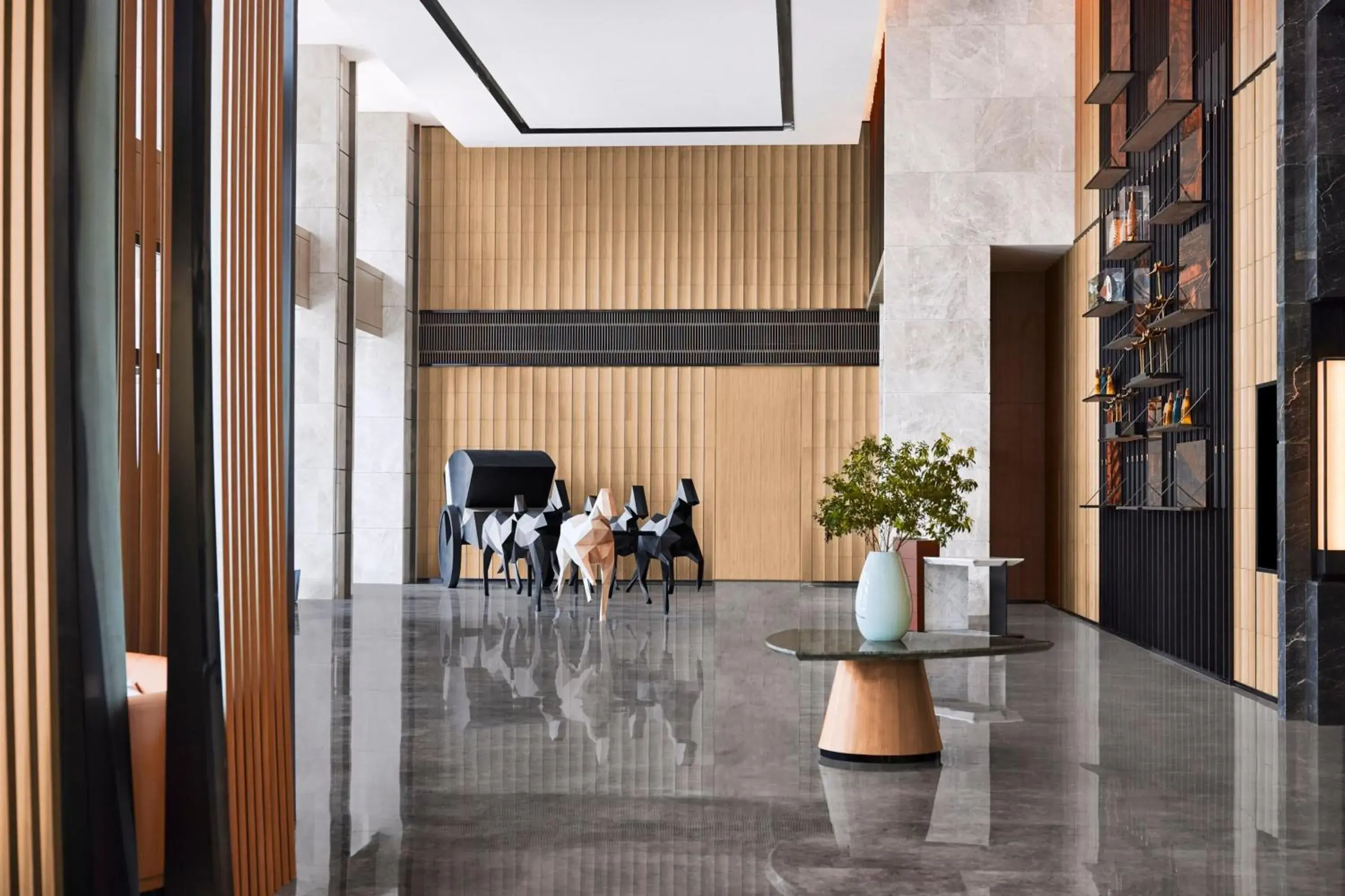 Lobby or reception in JW Marriott Hotel Xi'an