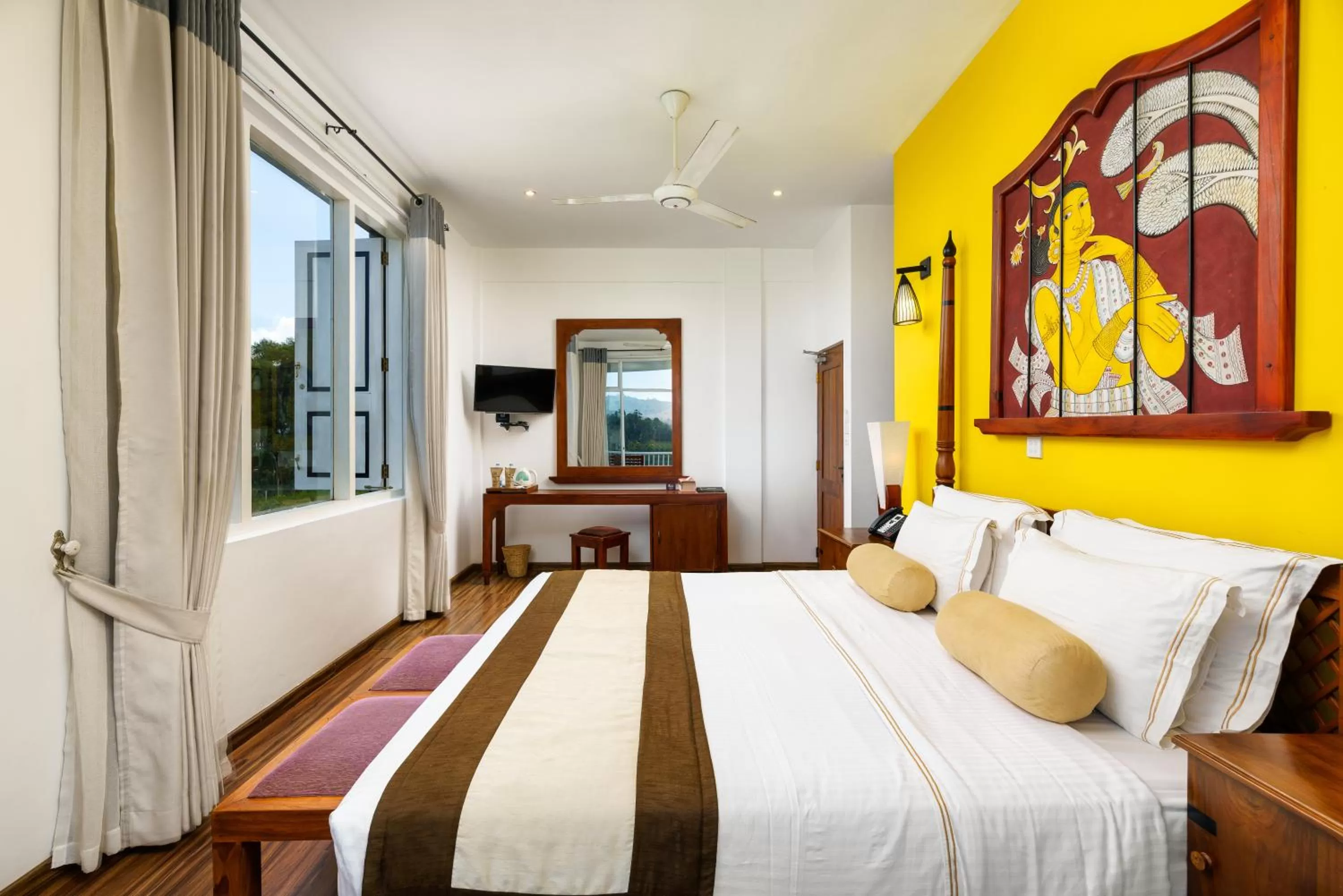 Bed in Morning Dew Boutique Hotel Ella