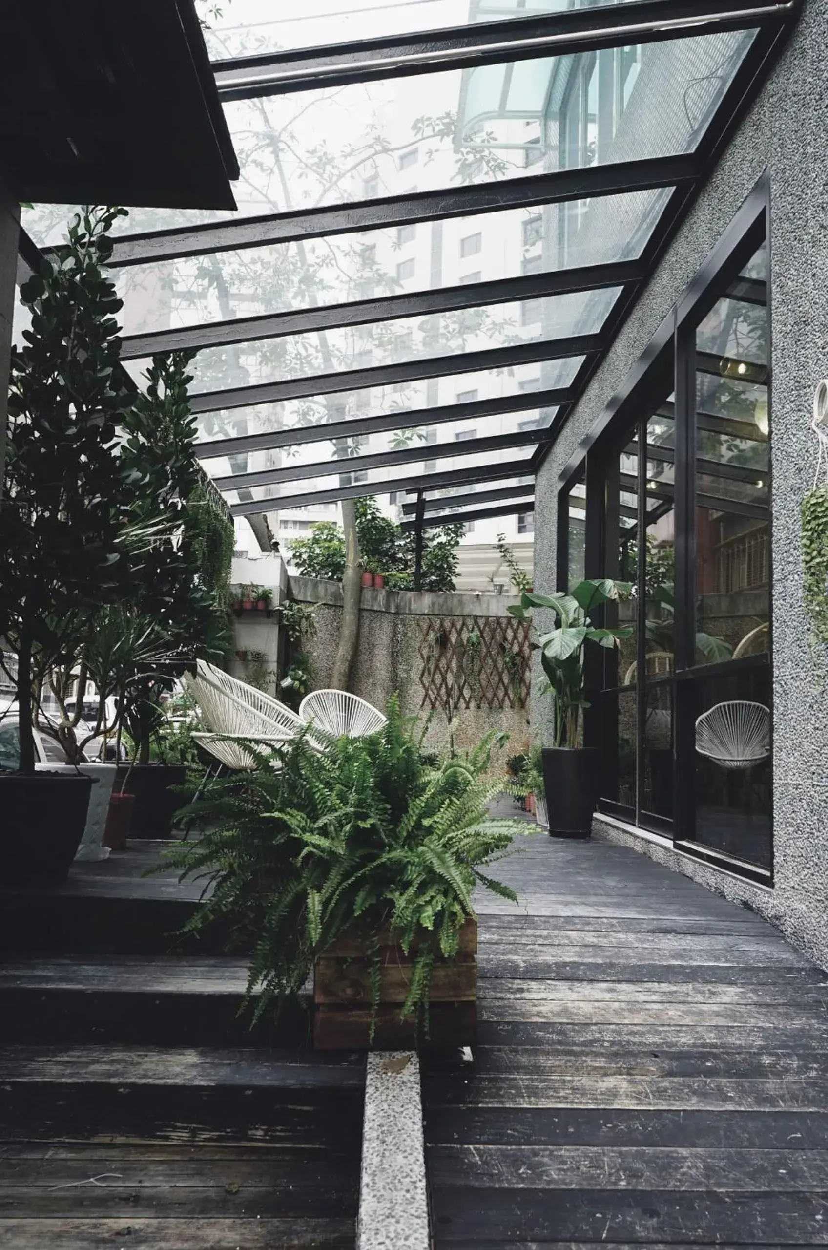 Garden, Property Building in Nihao Cafe Hotel