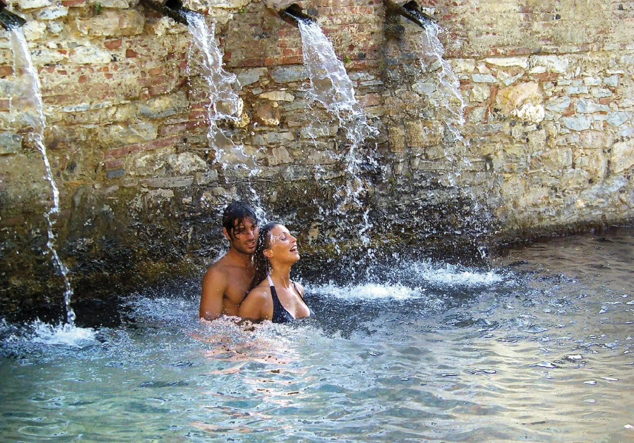 Hot Spring Bath in Calidario Terme Etrusche