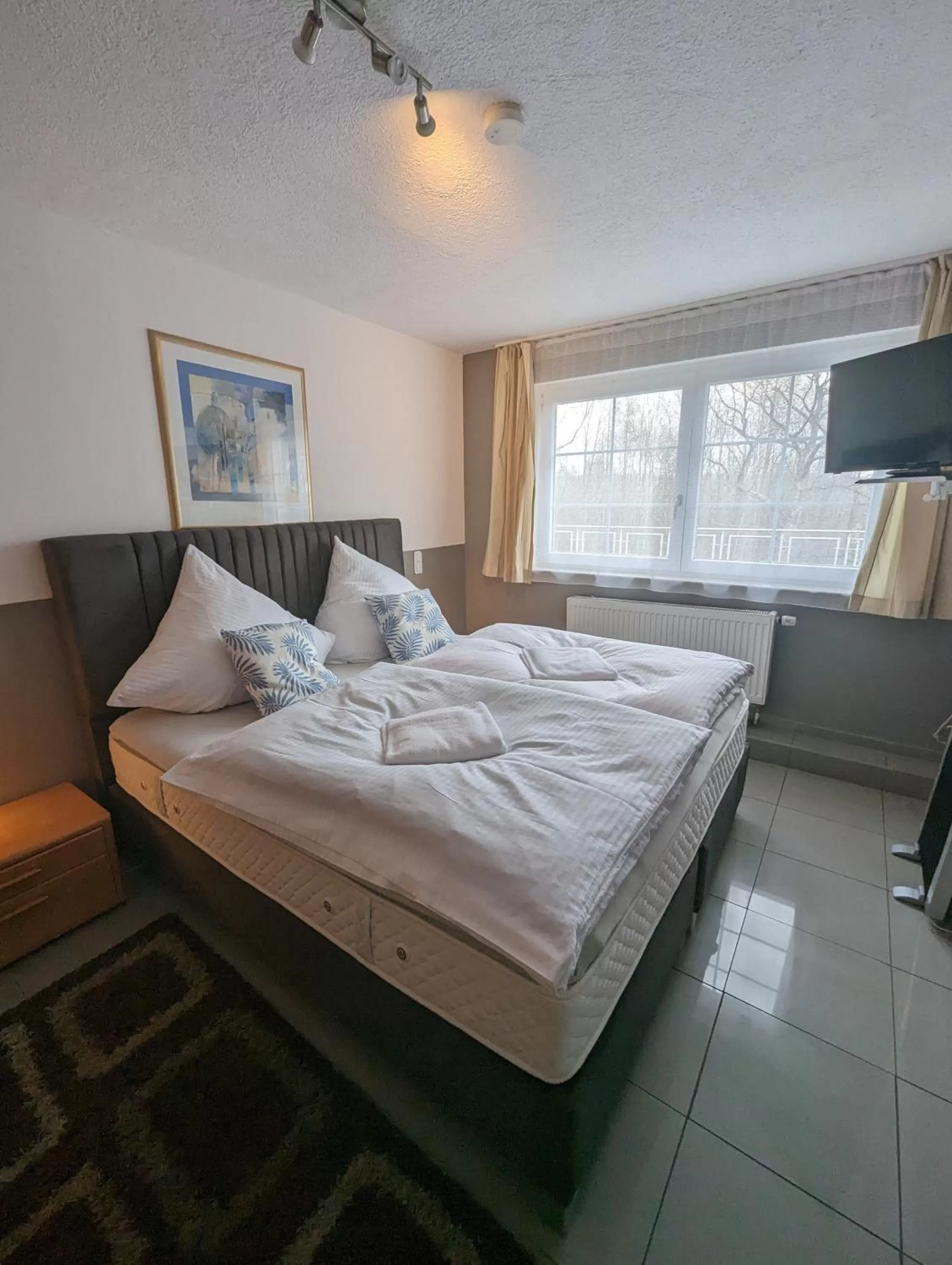 Bed in Hotel Eiserner Anton