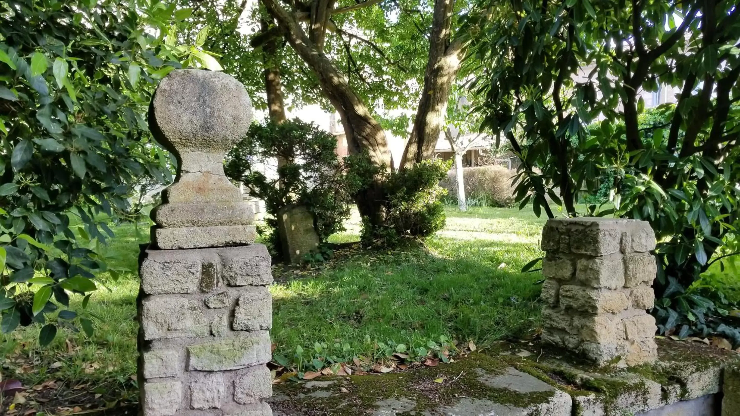 Garden in La Maison Blanche