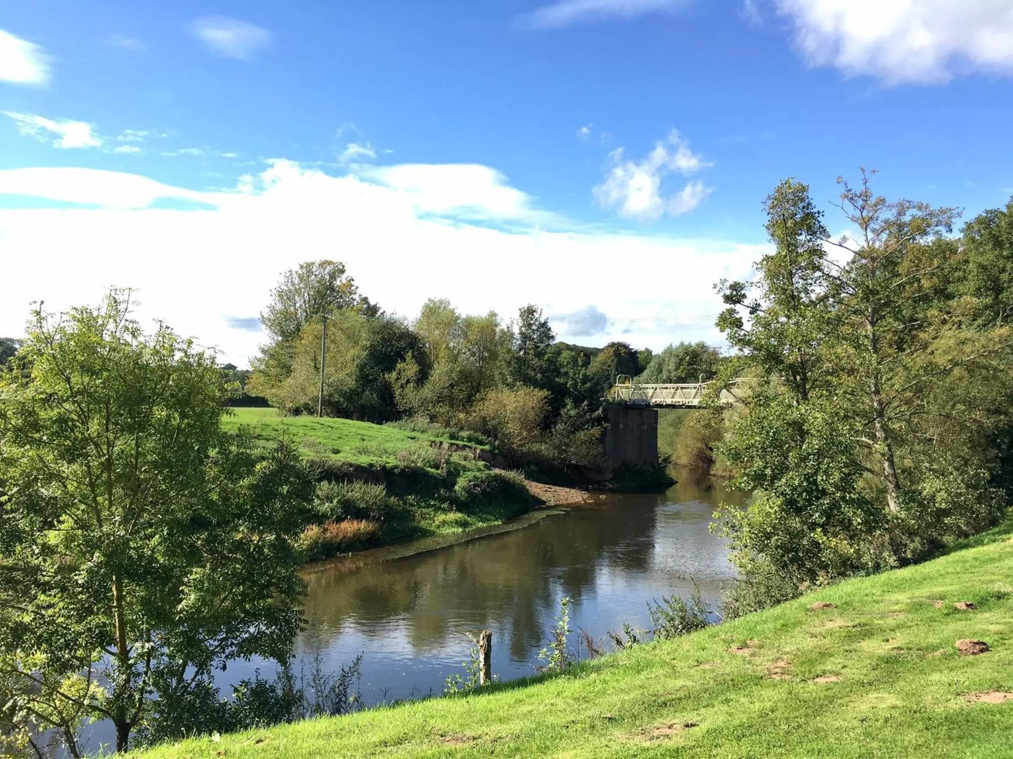 Garden in The Talbot at Knightwick