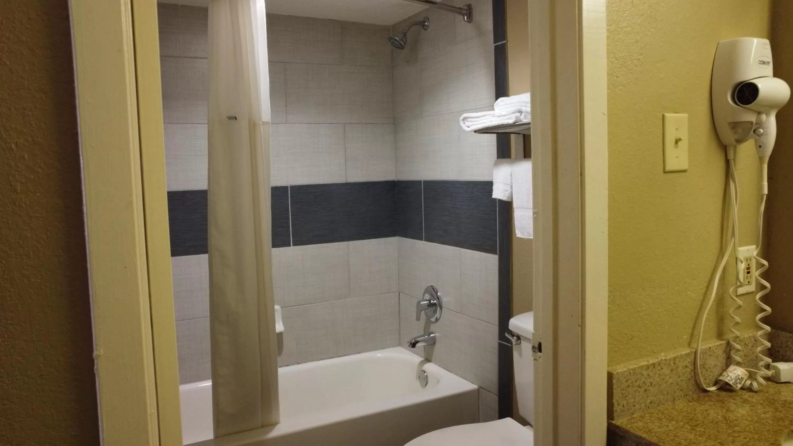 Shower in Super 8 by Wyndham Kingsville