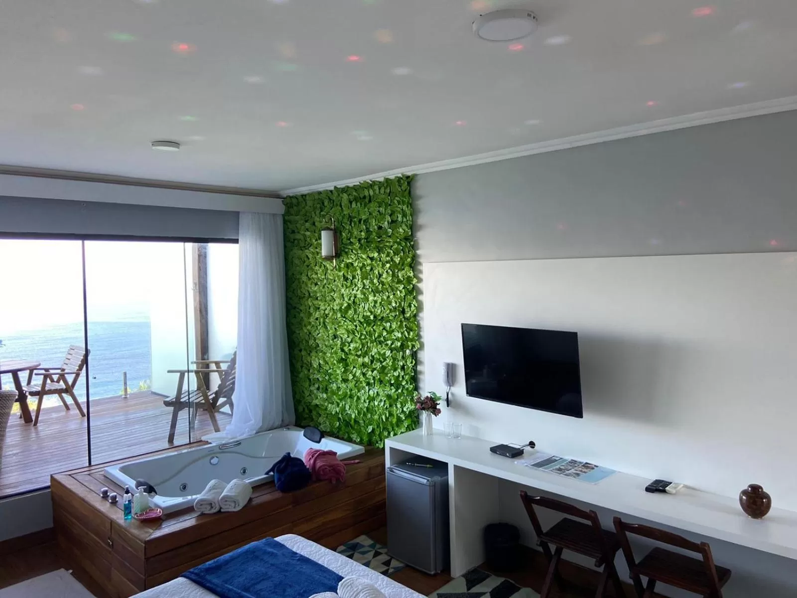 TV/Entertainment Center in Pousada e Restaurante Vista Turquesa