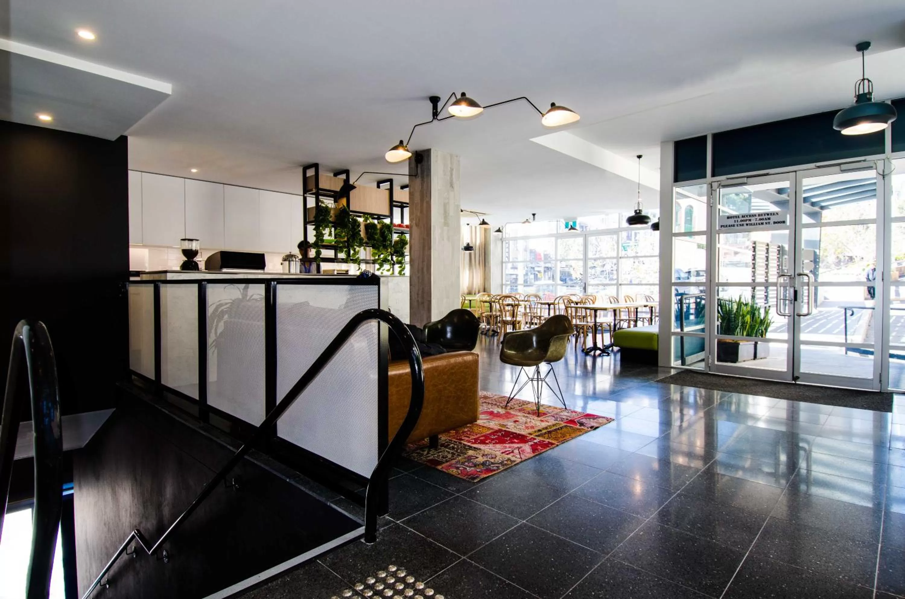 Lobby or reception in ibis budget Sydney East