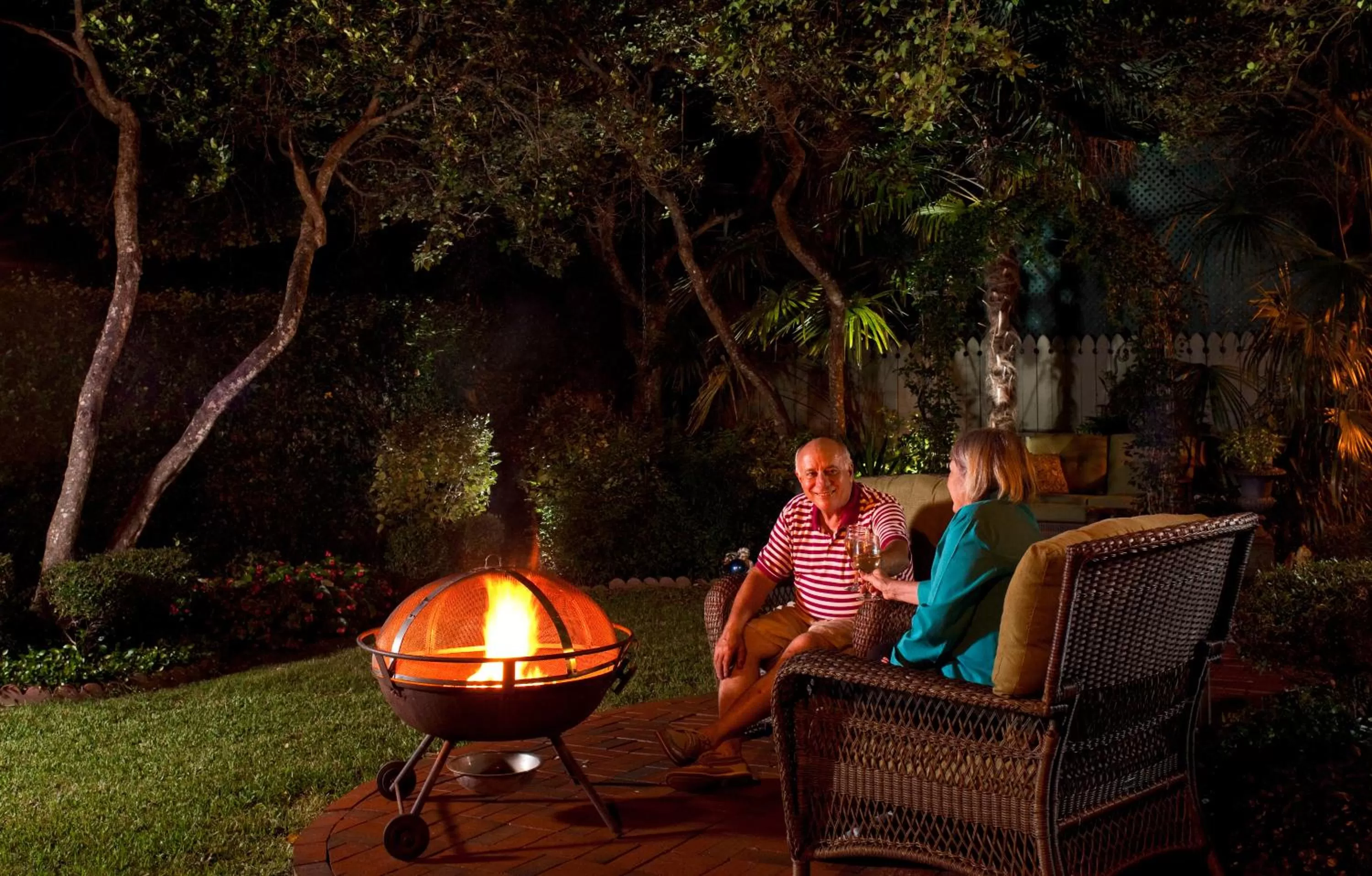 Garden in Devereaux Shields House