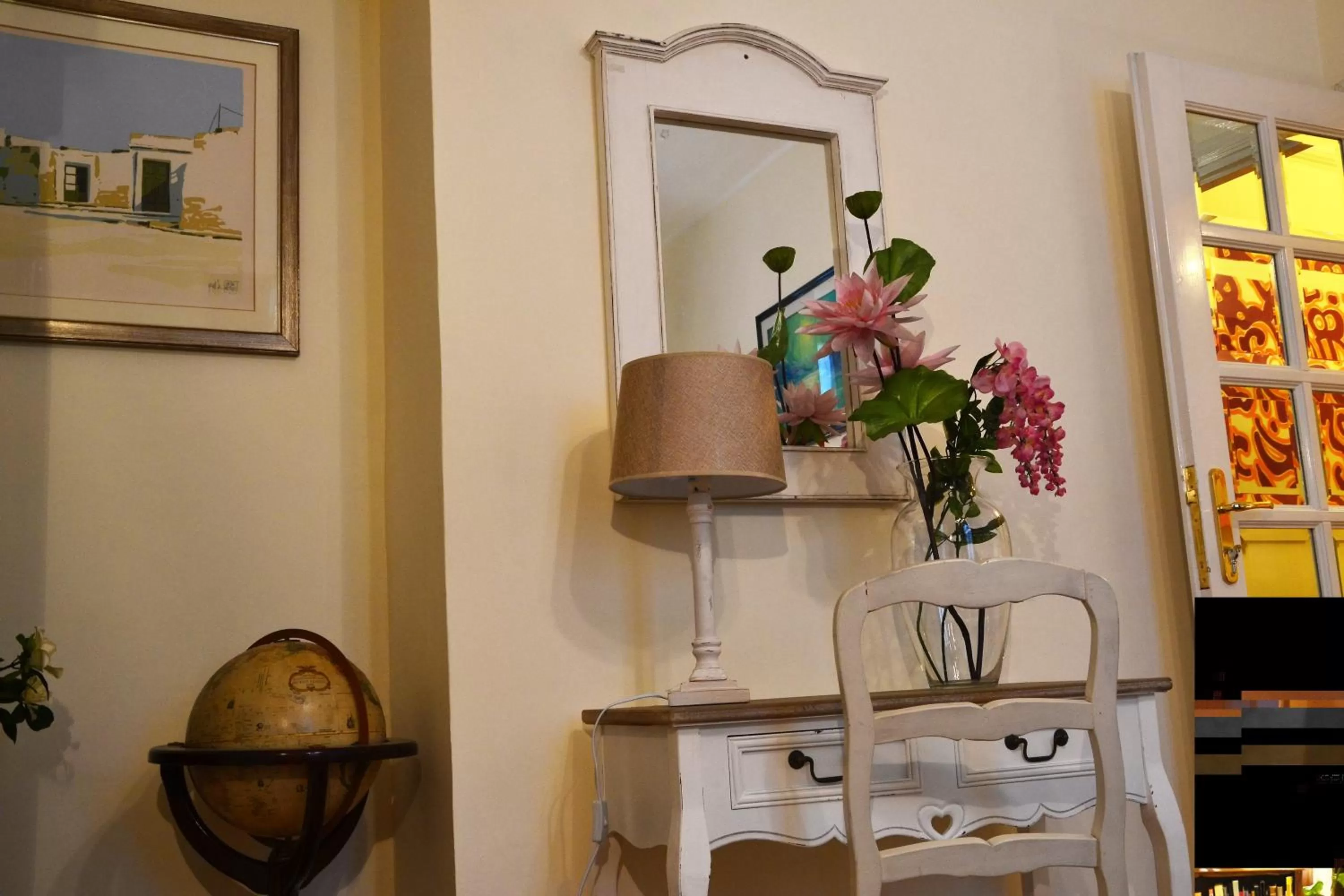 Decorative detail in B&B Domus Piazza del Popolo