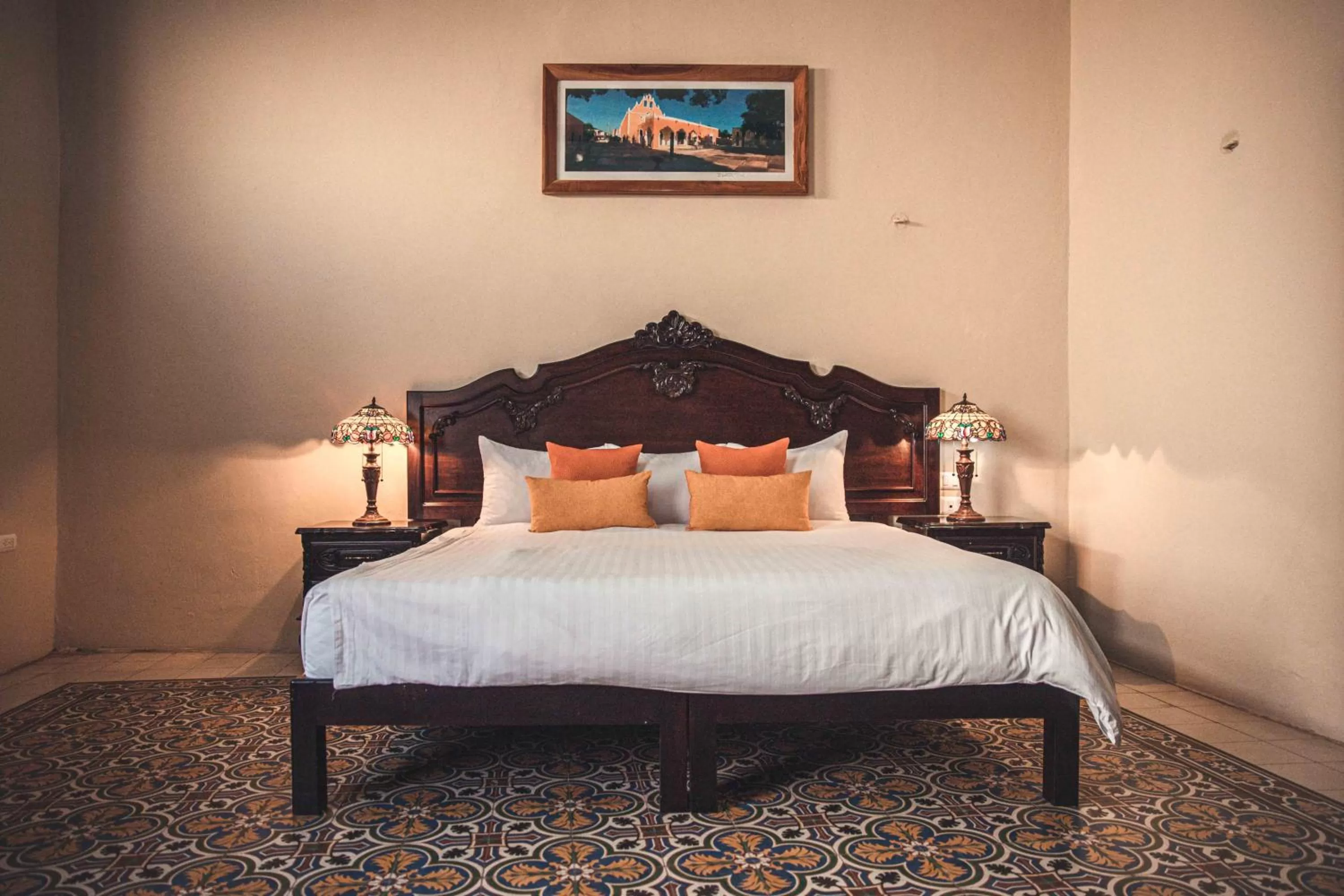 Bed in Casa Valladolid Boutique Hotel