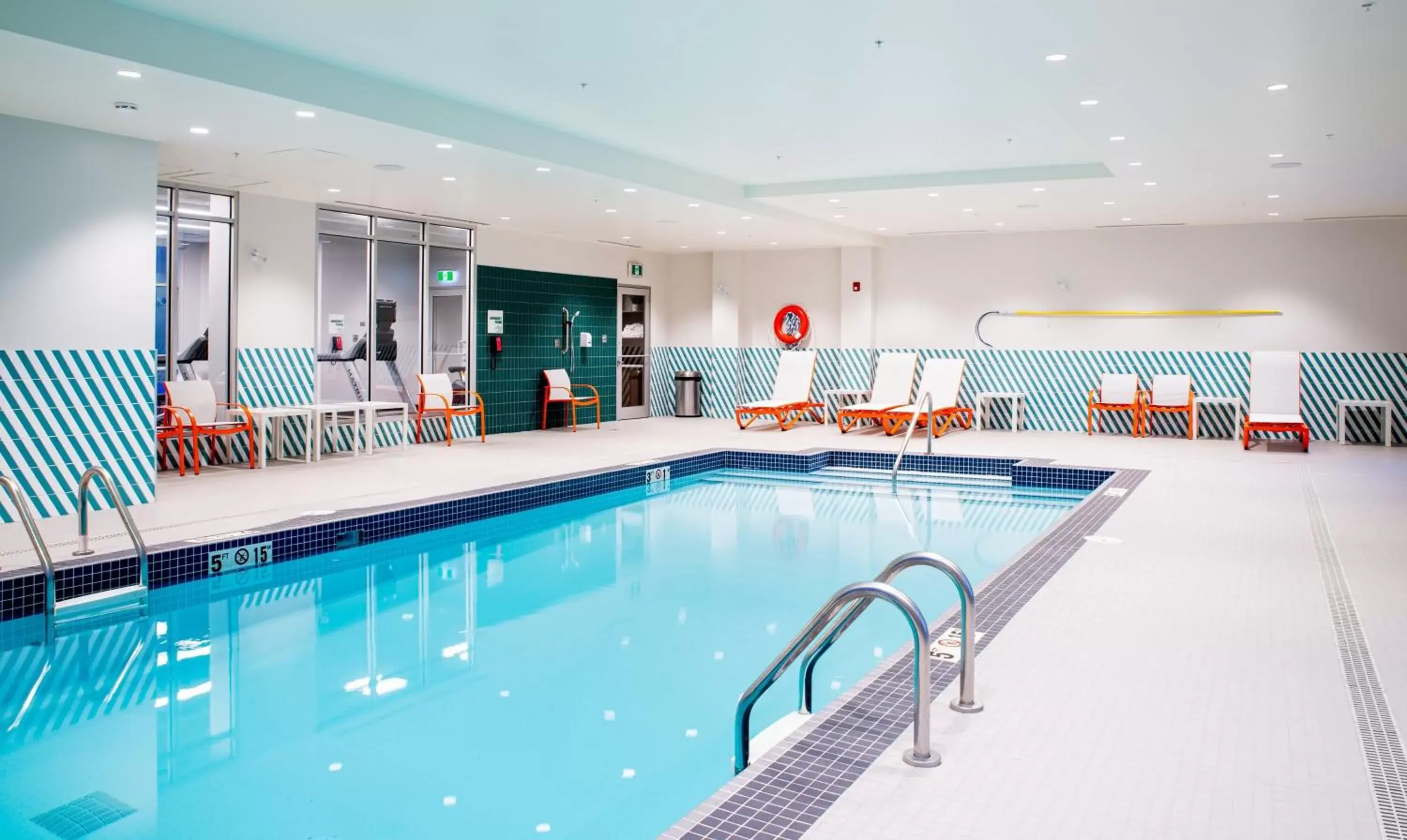 Swimming pool in Holiday Inn Edmonton South - Evario Events by IHG Swimming pool in Holiday Inn Edmonton South - Evario Events by IHG