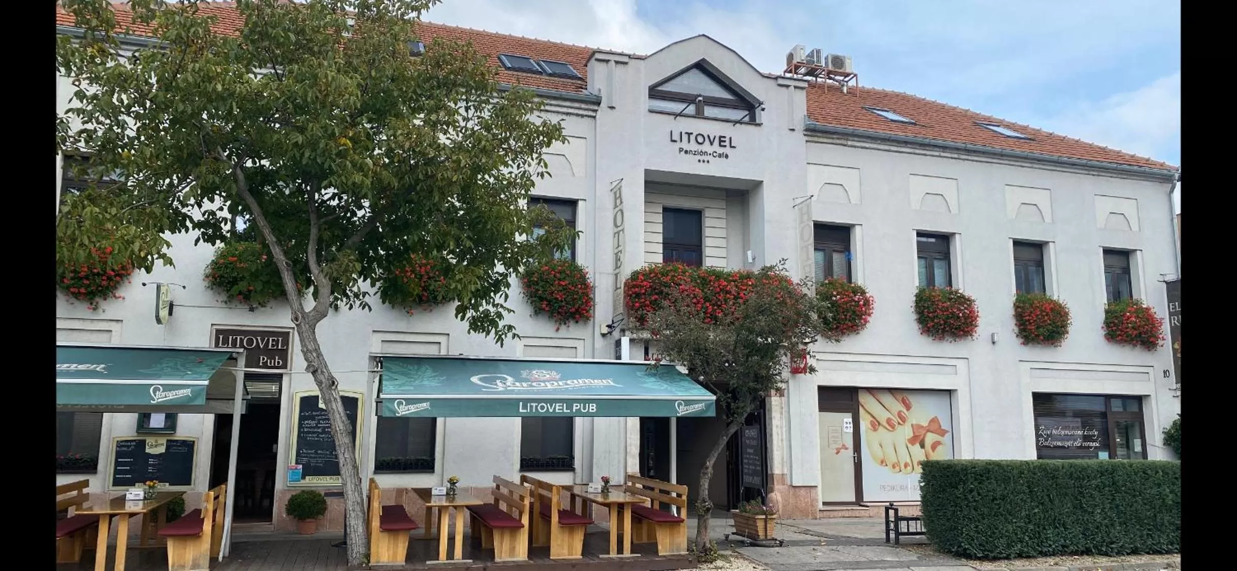 Property building in Hotel Litovel