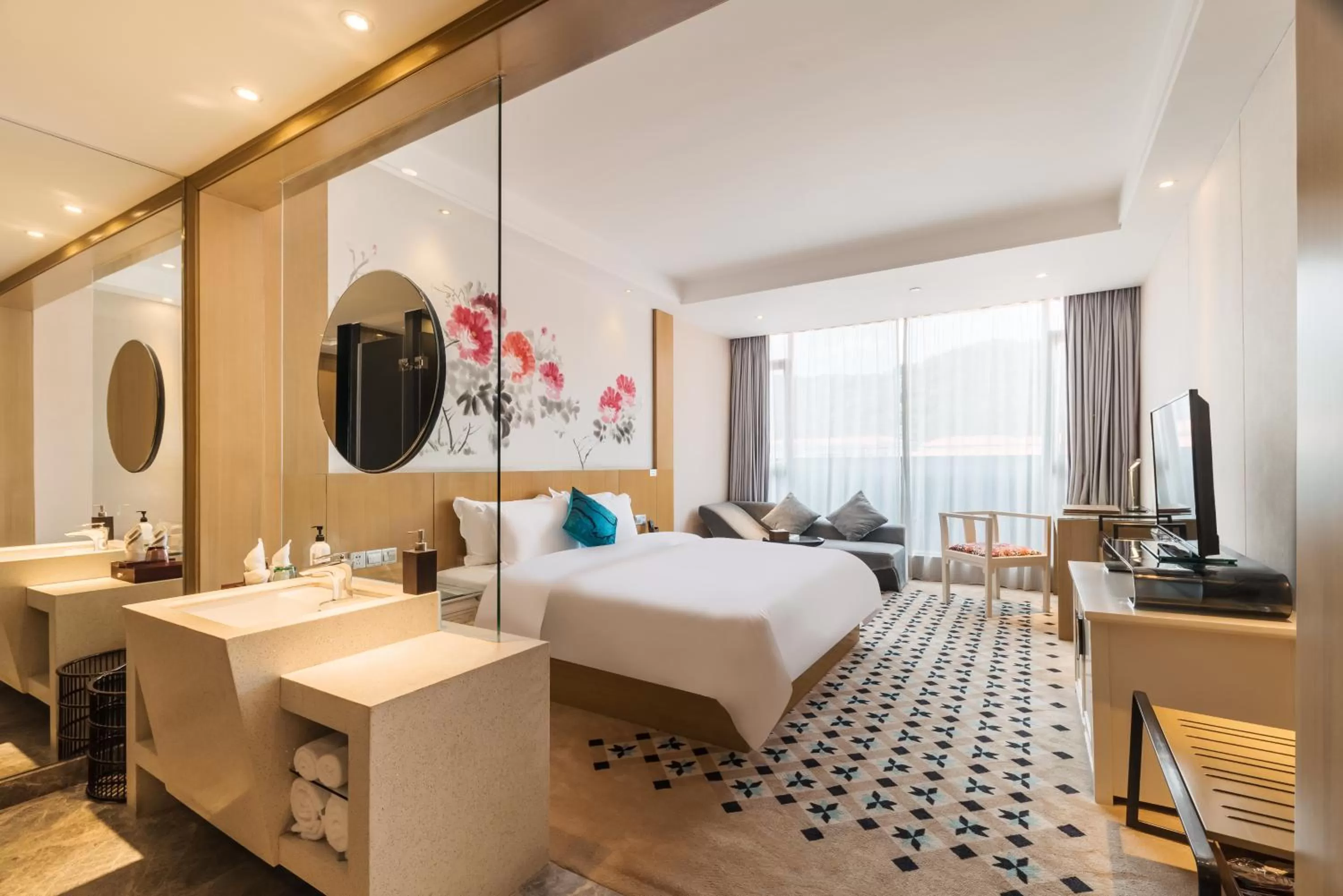 Bed in Paco Hotel Suyuan Metro Guangzhou