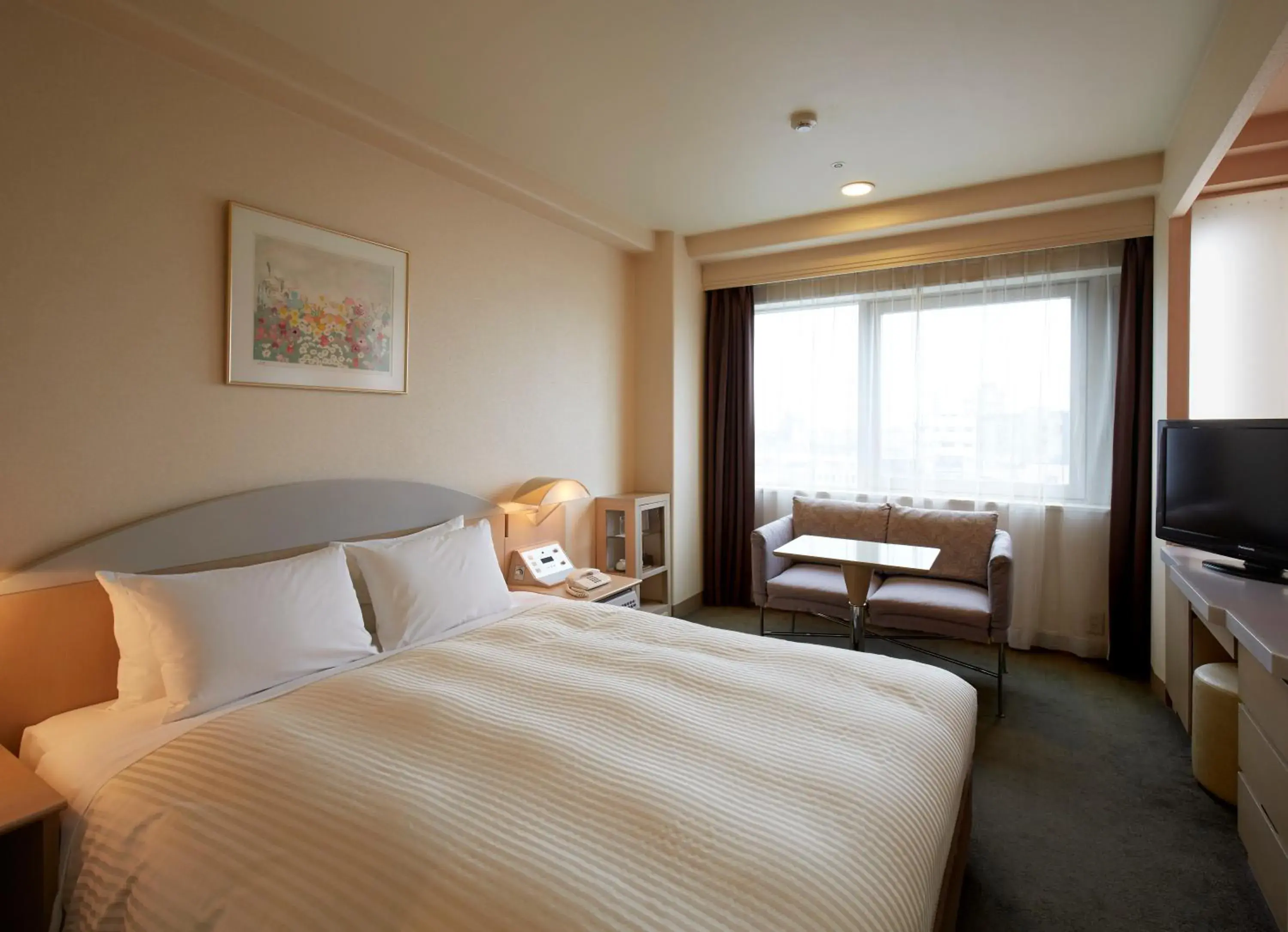 Photo of the whole room, Bed in Kawagoe Prince Hotel