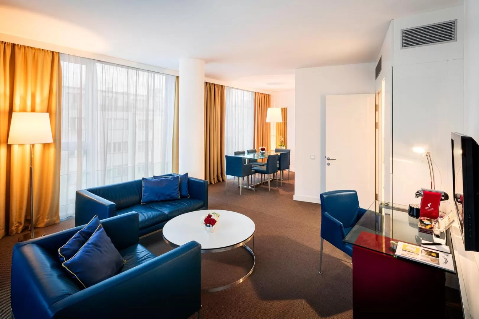 Living room in Vienna House by Wyndham Andel's Prague