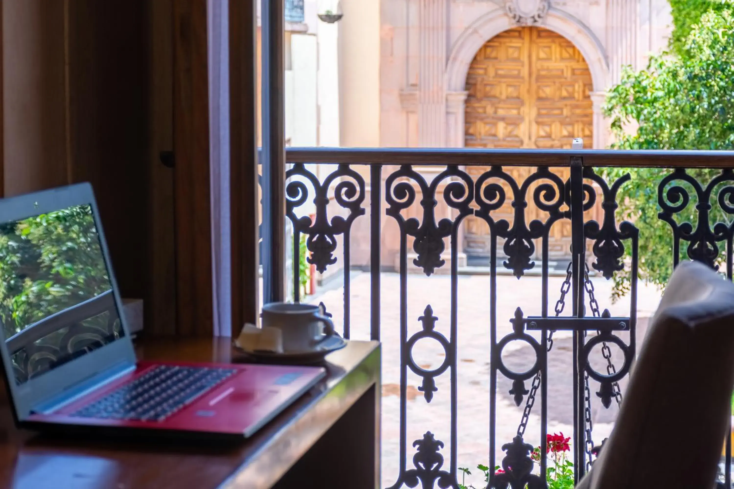 Balcony/Terrace in Hotel Madero