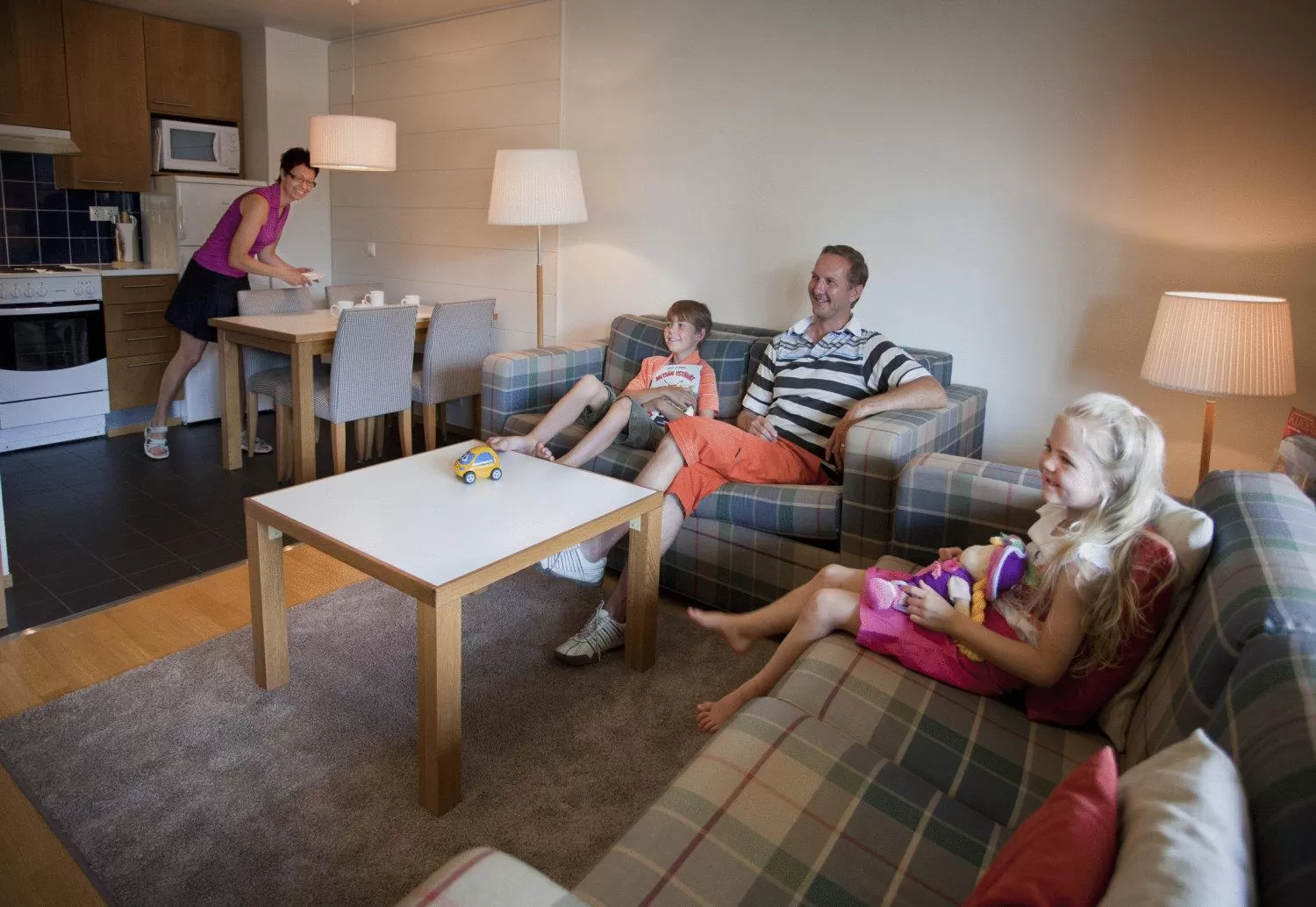 Living room in Kuortaneen Urheiluopisto