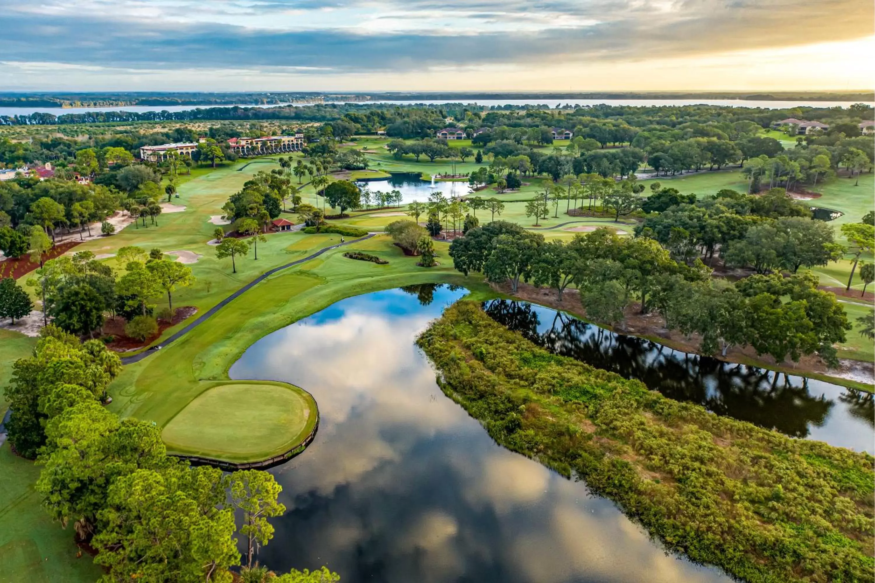 Golfcourse, Bird's-eye View in Mission Inn Resort & Club