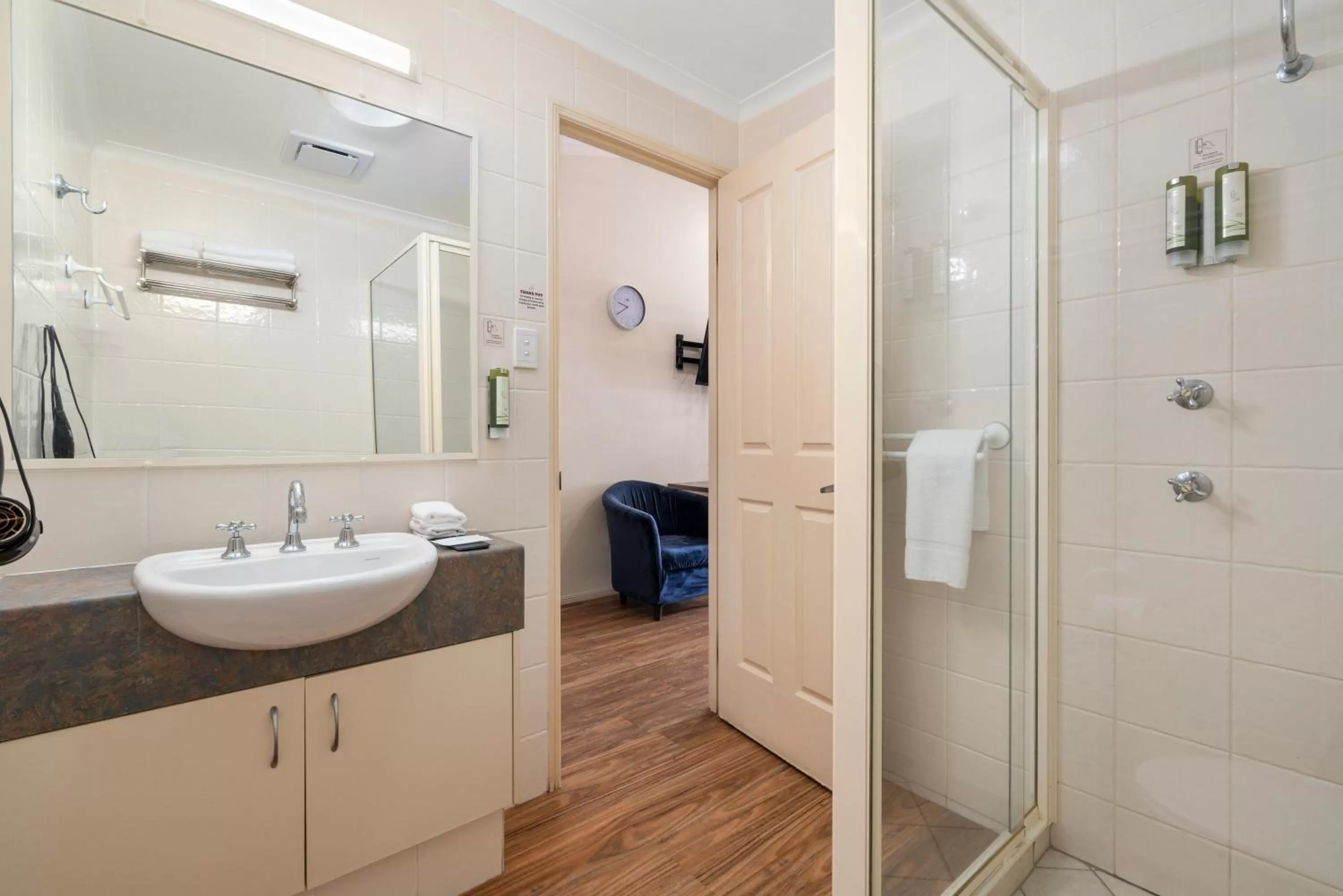 Bathroom in Caboolture Central Motor Inn, Sure Stay Collection by BW