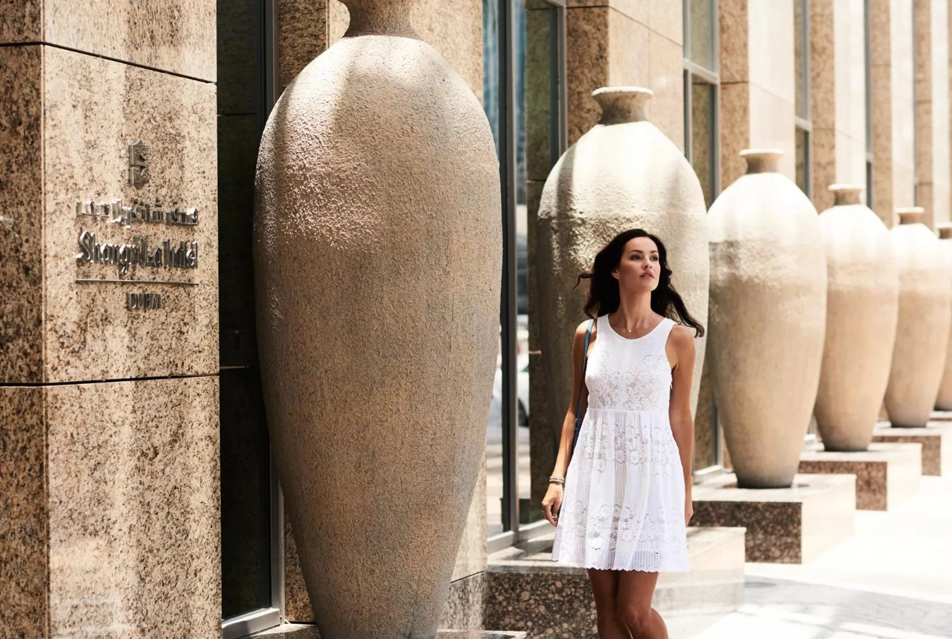 Facade/entrance in Shangri-La Dubai