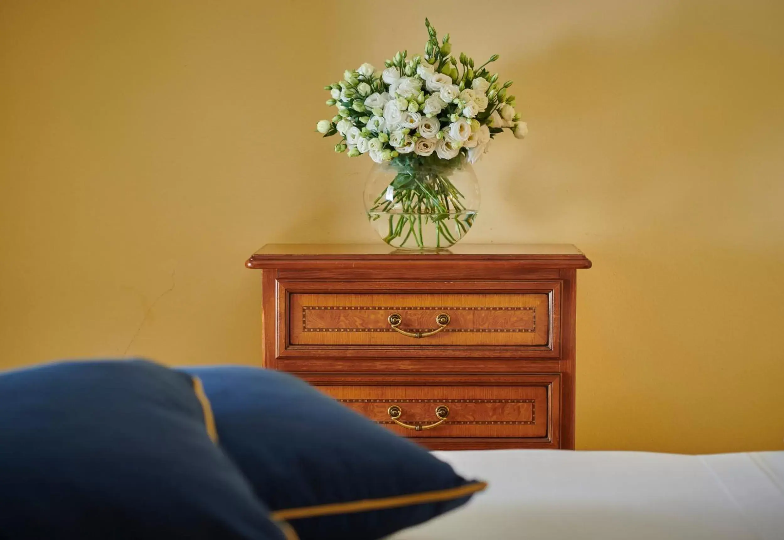 Decorative detail, Bed in Bagni Di Pisa Palace & Thermal Spa - The Leading Hotels of the World Decorative detail, Bed in Bagni Di Pisa Palace & Thermal Spa - The Leading Hotels of the World