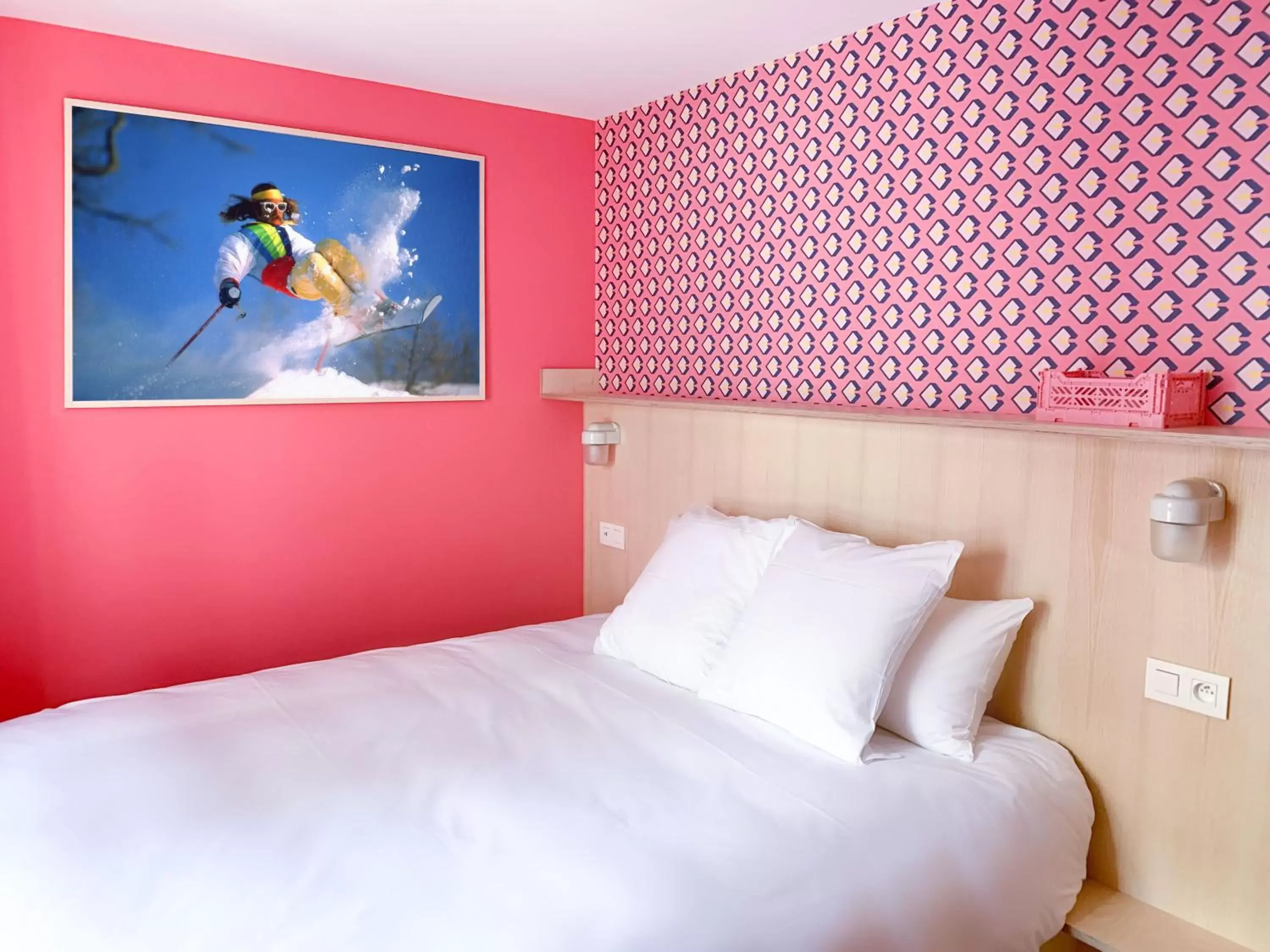 Bedroom in Cosmiques Hotel - Centre Chamonix