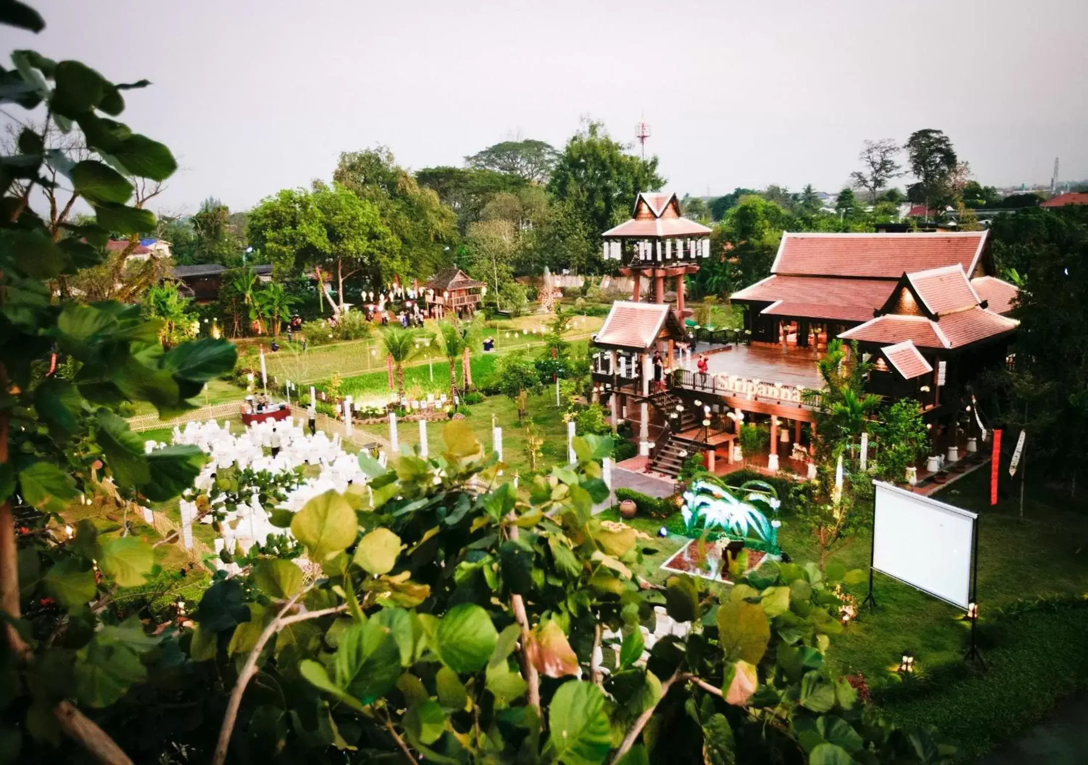 Facade/entrance, Bird's-eye View in Siripanna Villa Resort & Spa Chiang Mai -SHA Extra Plus