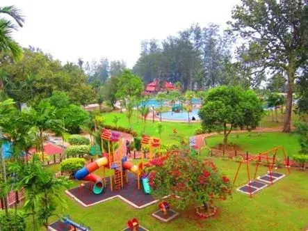 Garden, Children's Play Area in De Rhu Beach Resort