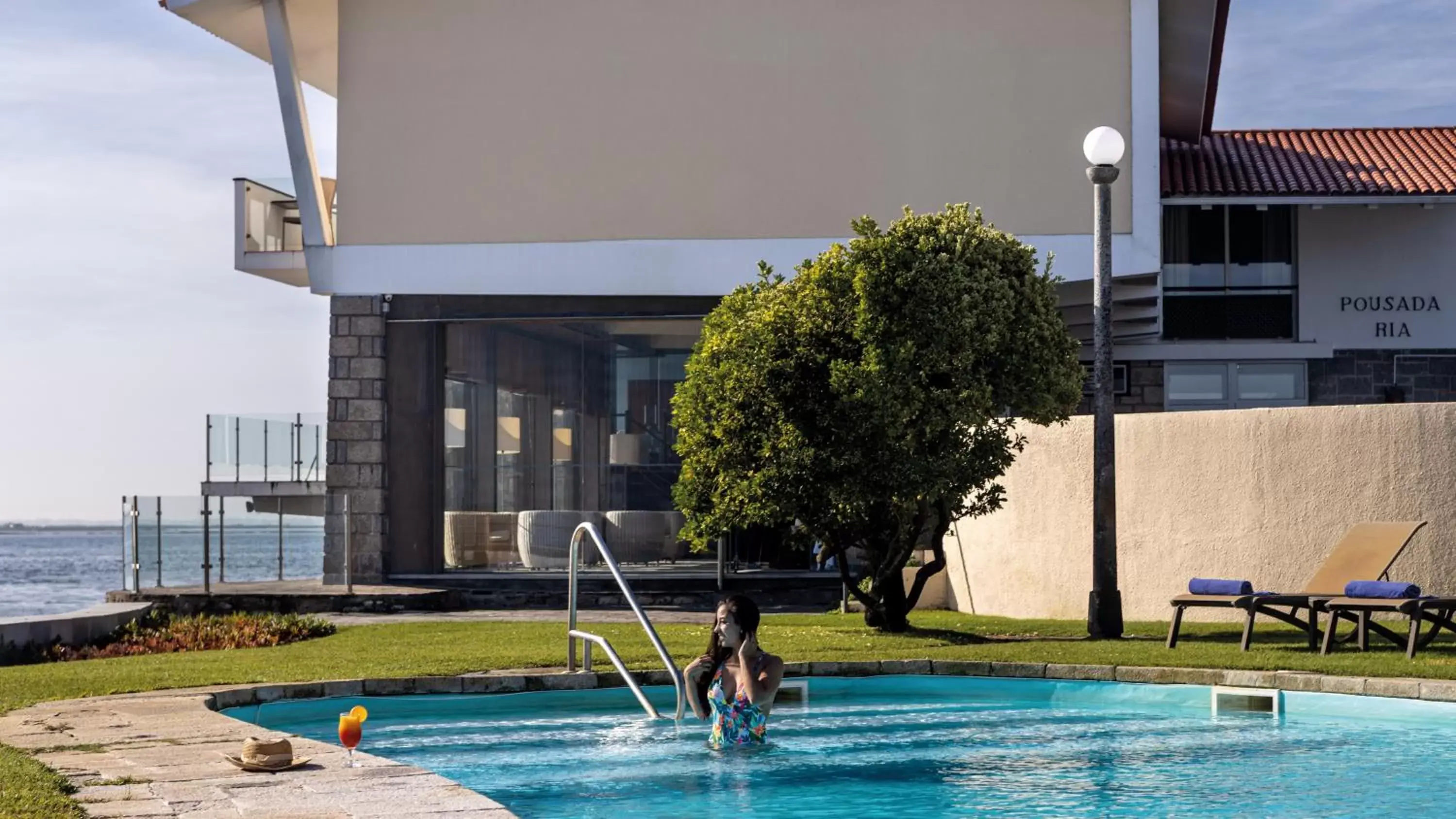 Swimming pool in Pousada da Ria Swimming pool in Pousada da Ria