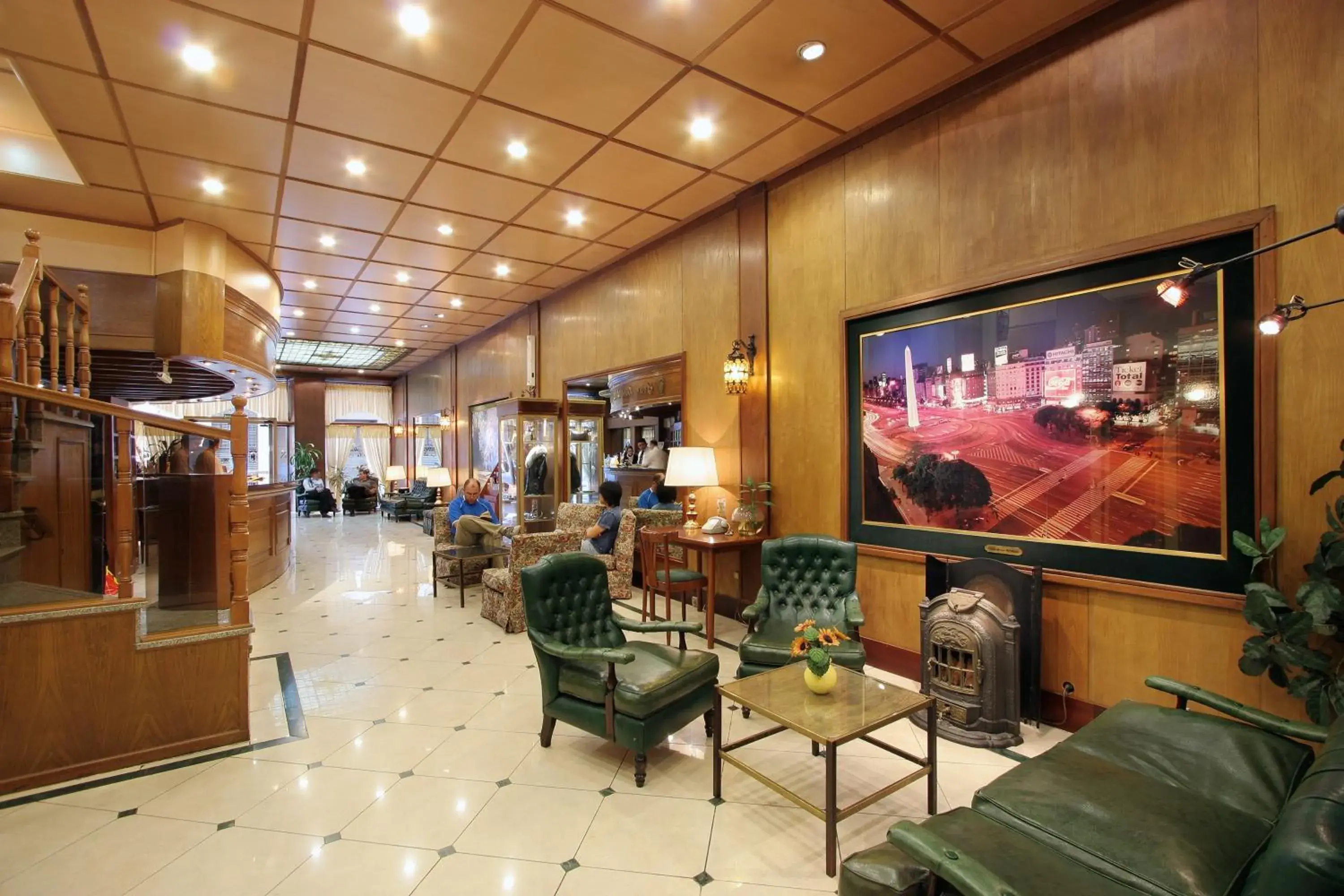 Lobby or reception in Gran Hotel De La Paix