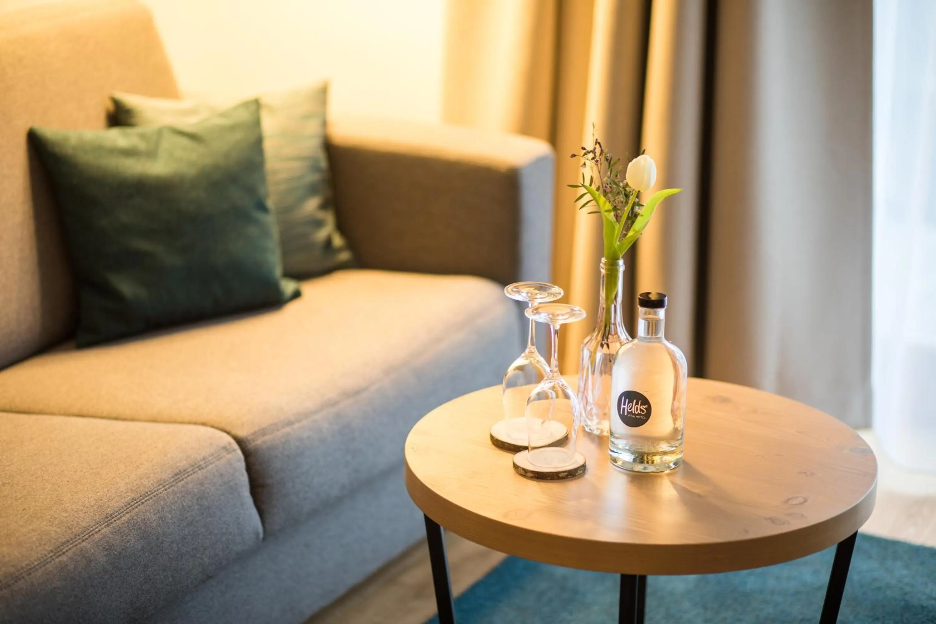 Photo of the whole room in HELDs Vitalhotel