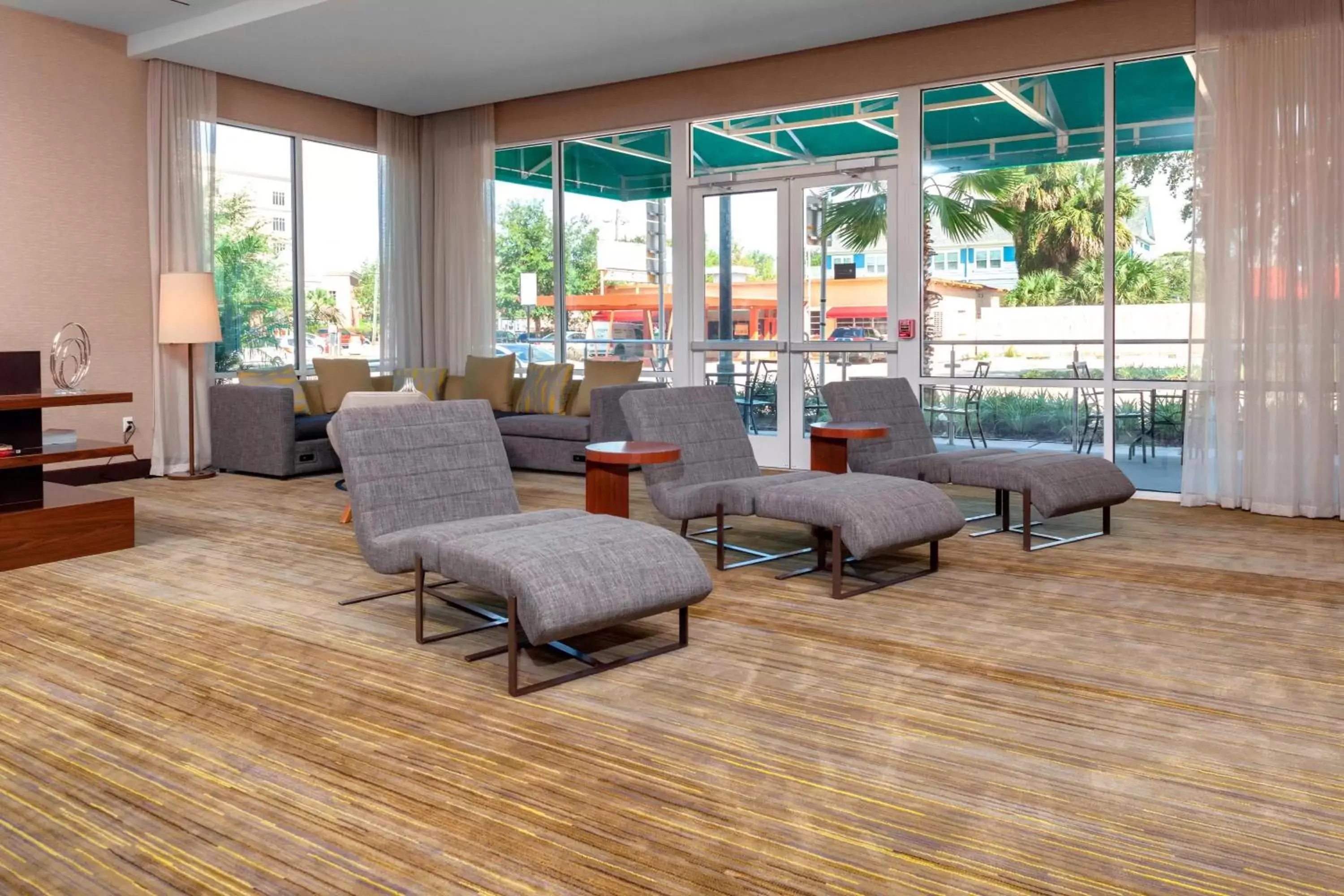 Other, Seating Area in Courtyard by Marriott DeLand Historic Downtown