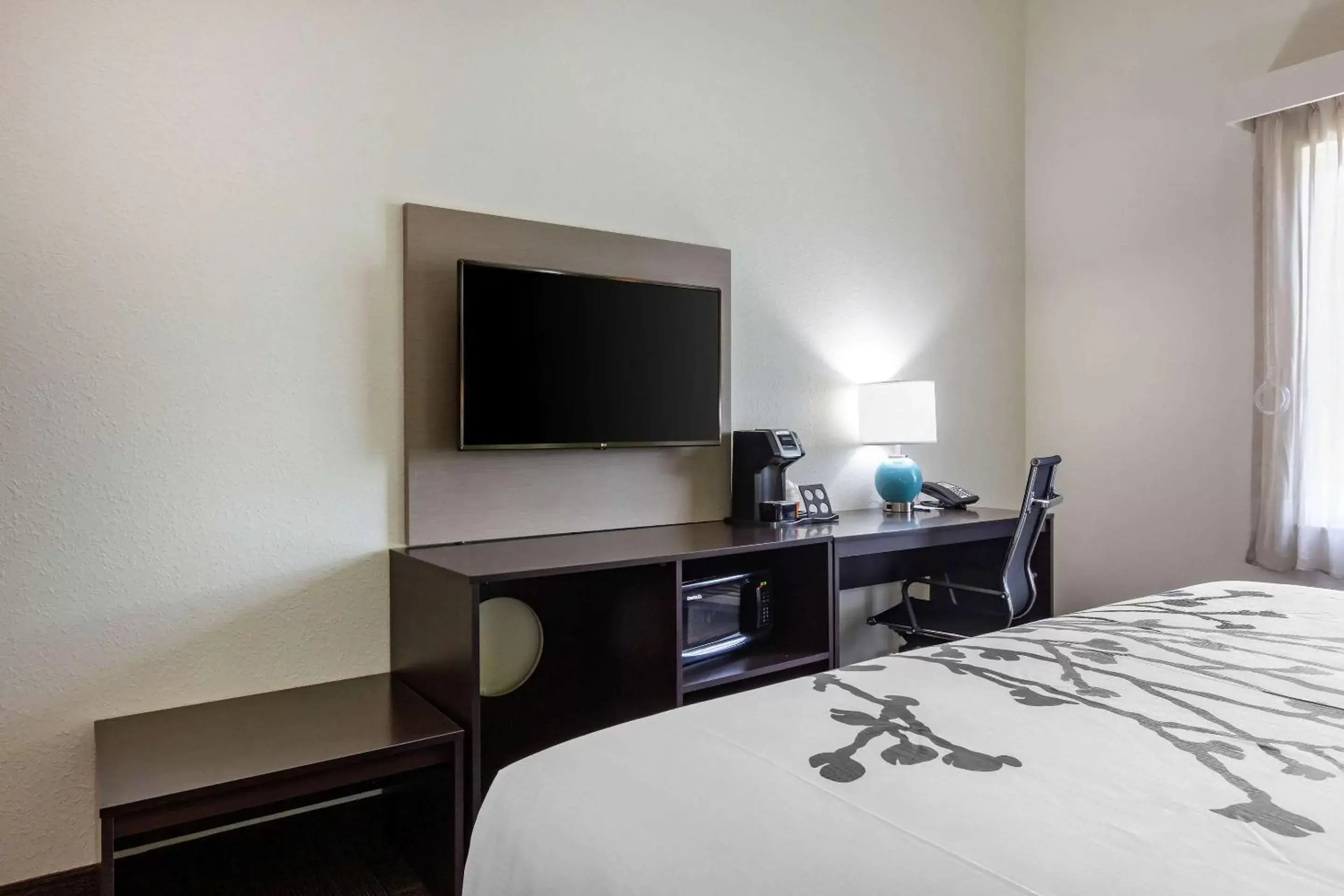 Photo of the whole room, Bed in Sleep Inn & Suites Tampa South